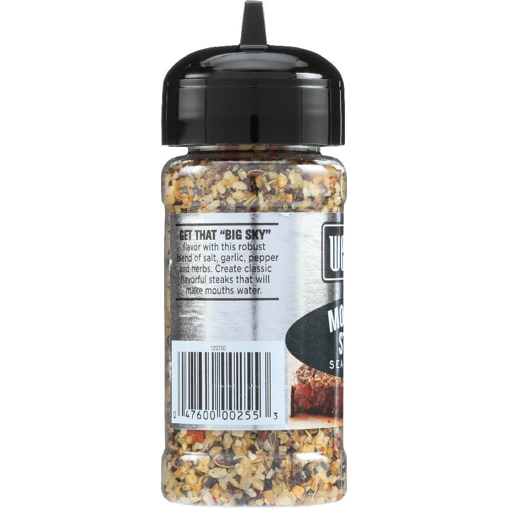 Weber Montana Steak Seasoning, 3.75 Ounces, Pack Of 6