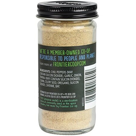 Frontier Seasoning Blends Salt-Free Mexican Seasoning, 2 Ounce (Pack Of 12)