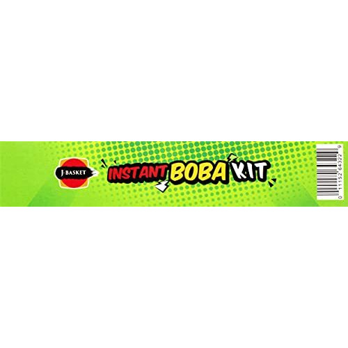 J-Basket Matcha Boba Kit, Matcha, 10 Oz