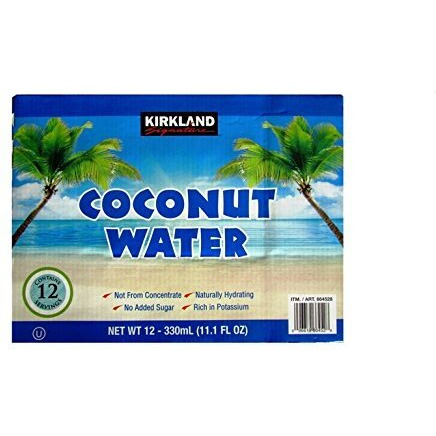 Kirkland Signature Coconut Water, 133.2 Fluid Ounce