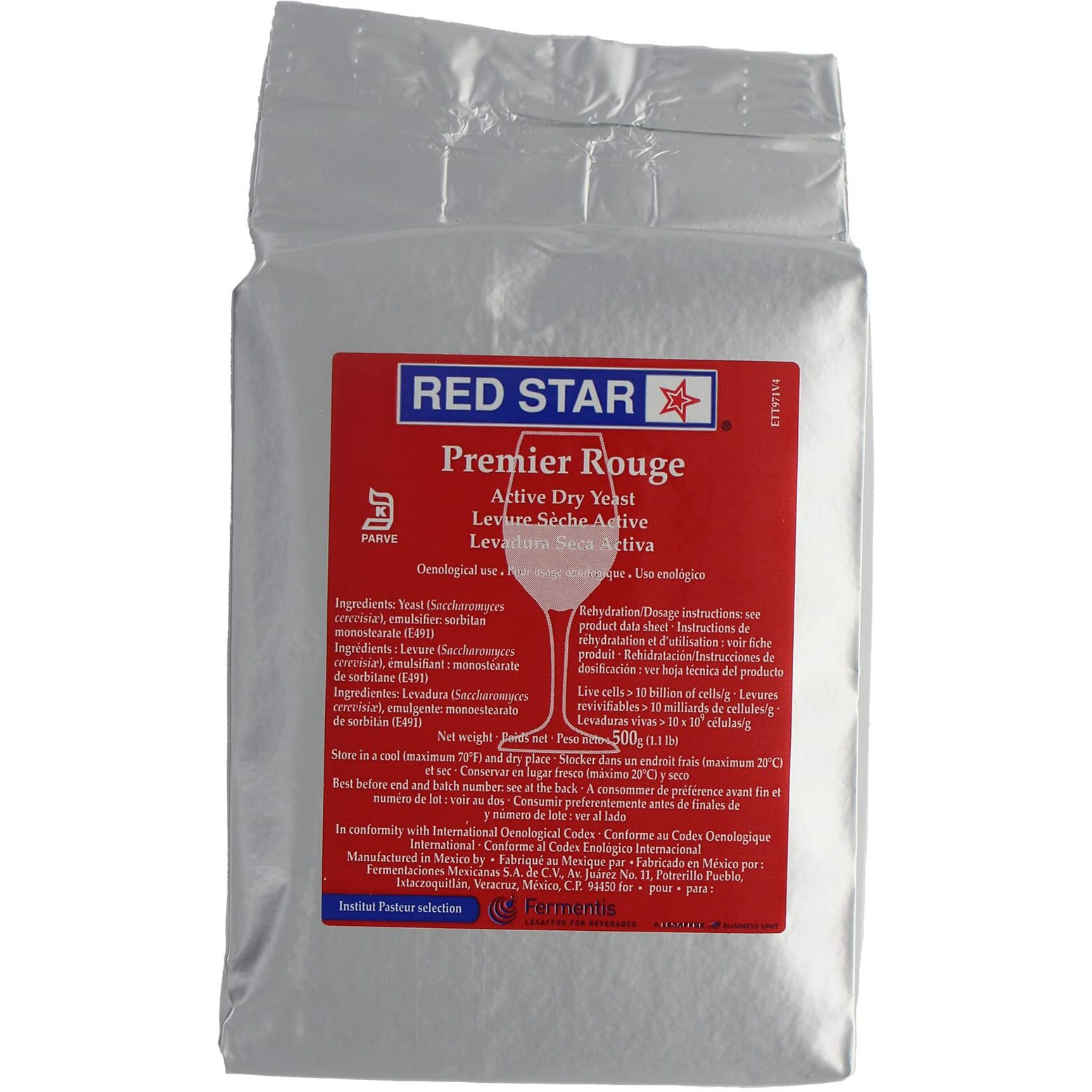Red Star Premier Rouge 500G Brick