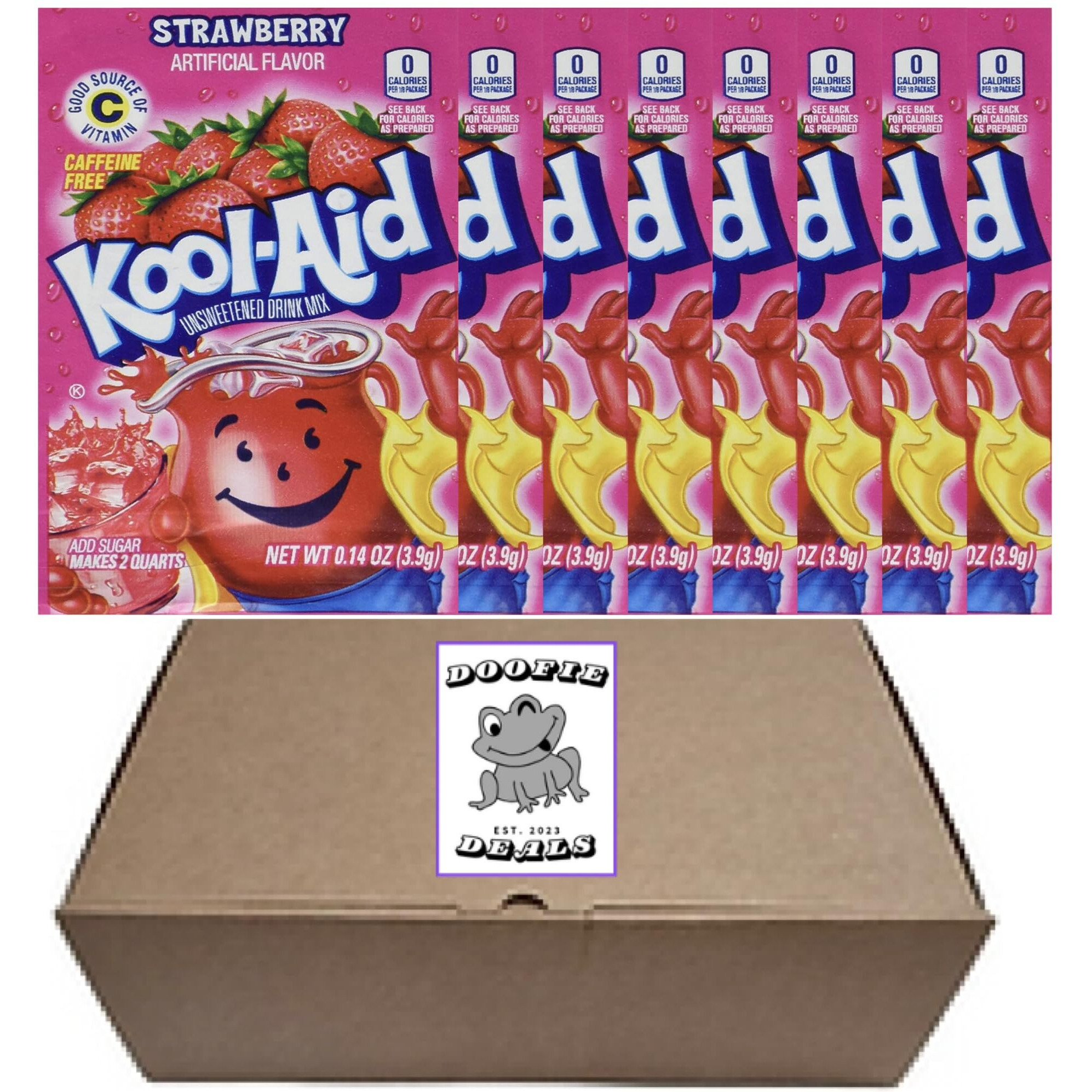 Kool-Aid Drink Mix - 8 Packets (Strawberry)