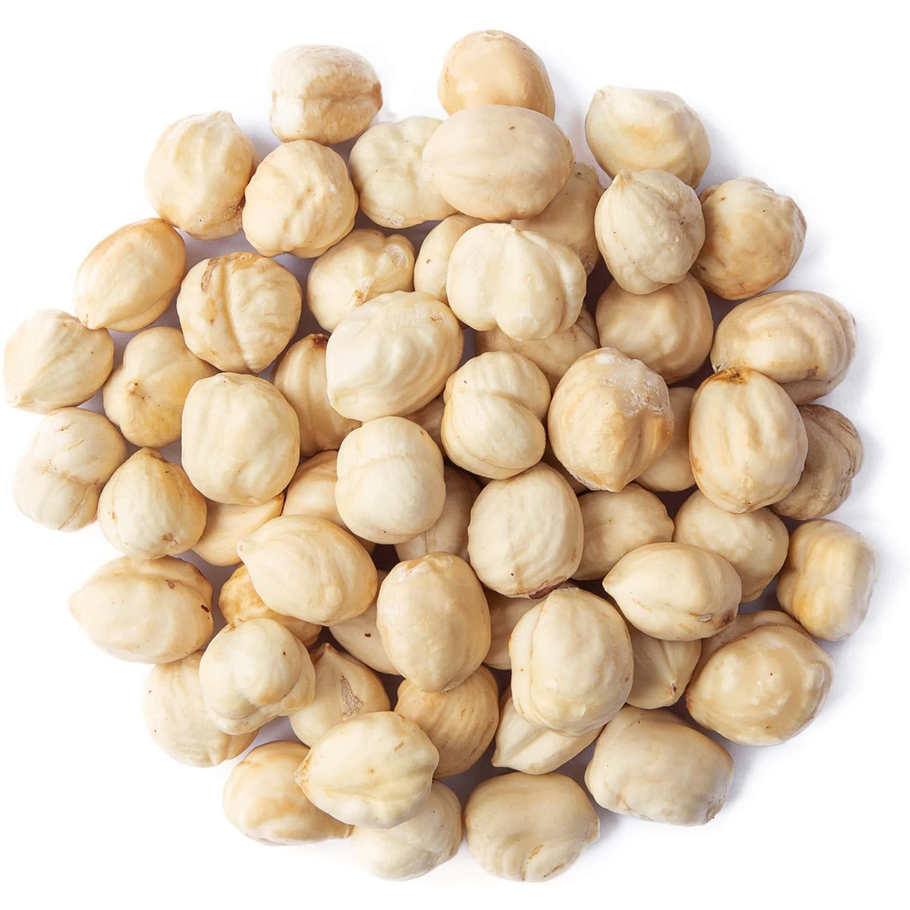 Food To Live Blanched Hazelnuts, 8 Oz Raw Whole Filberts, No Skin, Unsalted, Unroasted Nuts, Vegan Snack, Kosher. Keto. Good Source Of Vitamins And Protein. Great For Baking, Granola & Butter Making