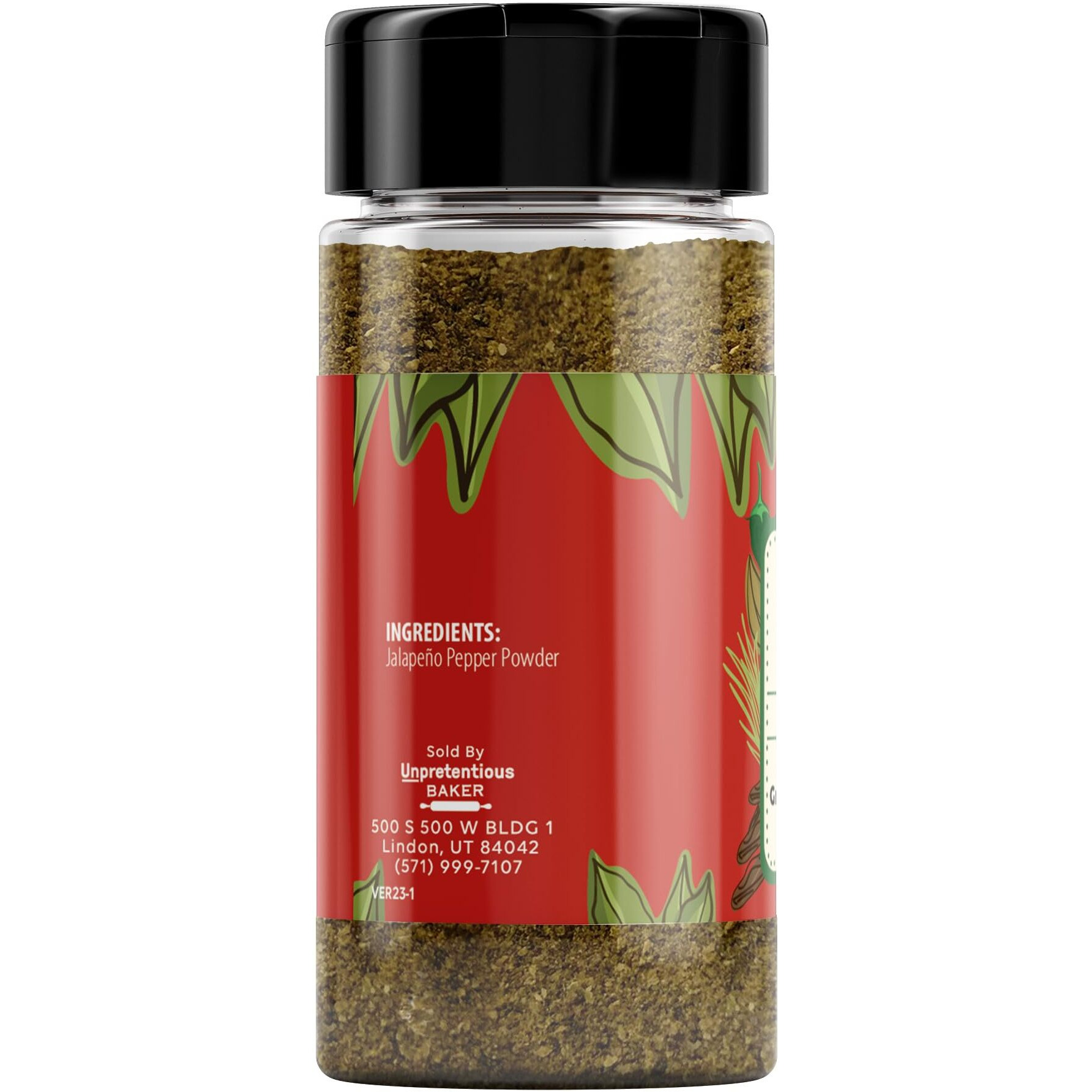 Unpretentious Jalapeno Powder (5 Tbsp), Hot & Spicy, Flavorful Seasoning, Great In Soups & Salsas