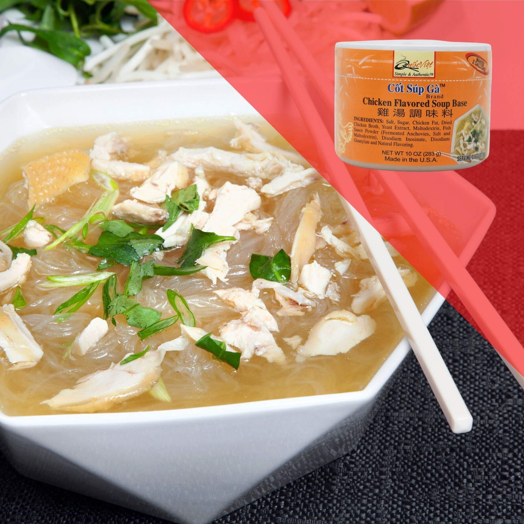 Quoc Viet Foods Chicken Soup Base 10Oz Cot Sup Ga
