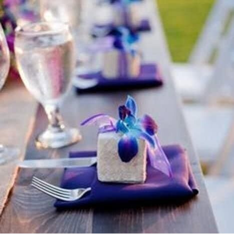 Miami Fresh Orchid Flower Orchidclub Usa Sunne Tropical Loose Bloom Diy Lei, Food & Drink Decoration (50 Blue)