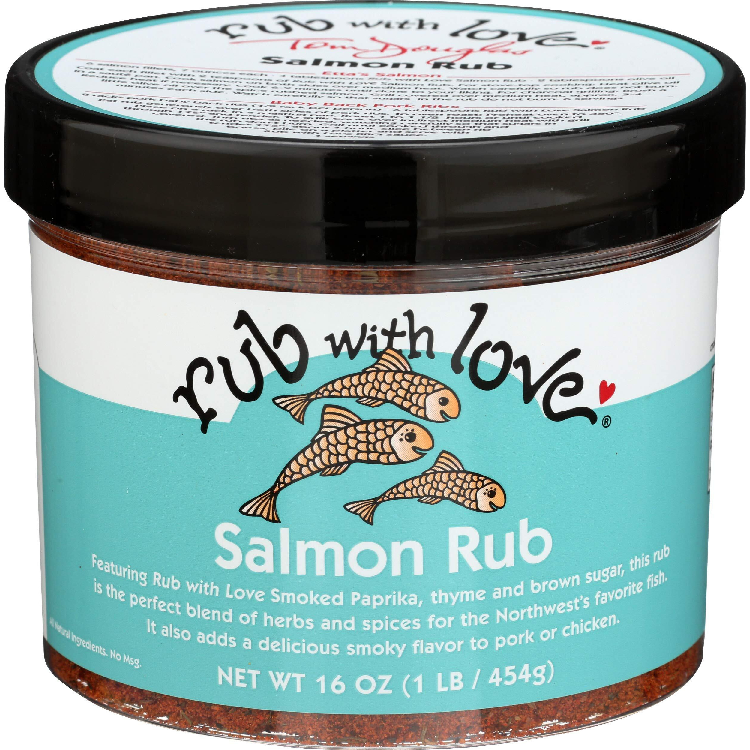 Rub With Love Rub With Love Jumbo Salmon Rub, 16 Oz