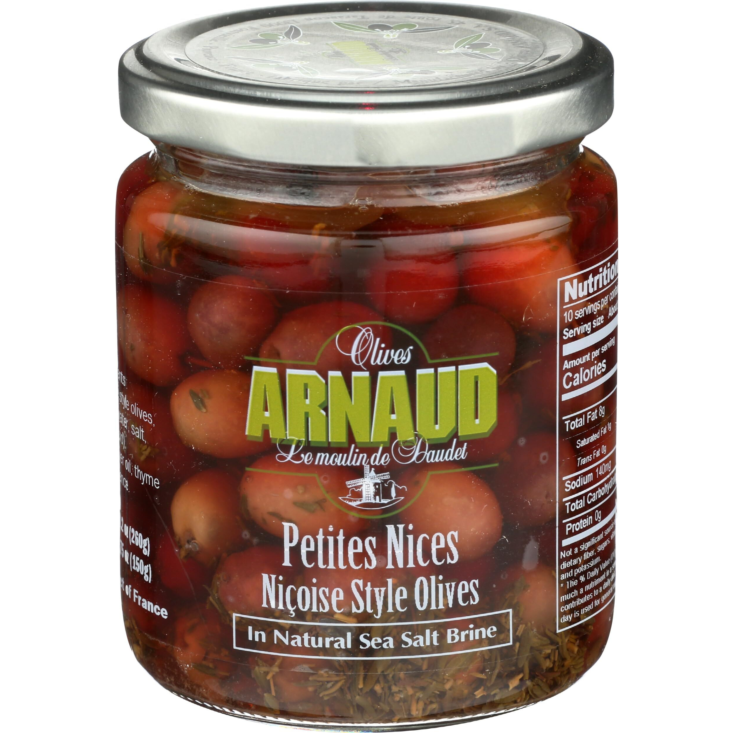 Arnaud Nicoise Olives, 9.2 Oz