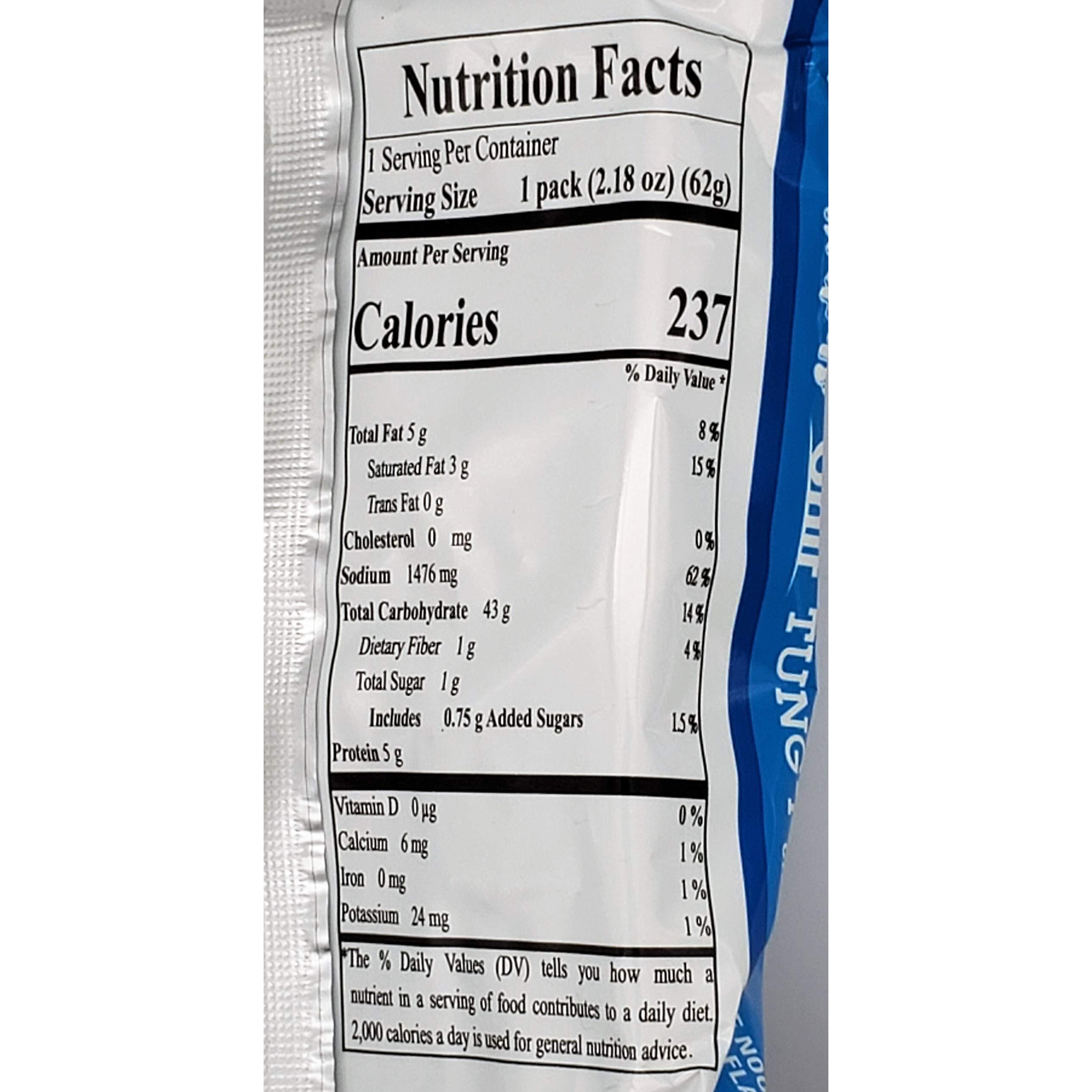 Tung-I Instant Rice Noodles Chinese Onion Flavor 2.18Oz (10 Pack)