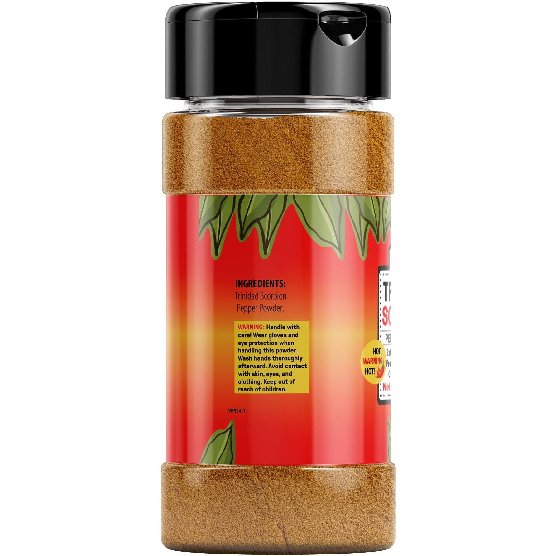 Unpretentious Trinidad Scorpion Pepper Powder (1 Cup) Extremely Hot, Pure Ground Chile Pepper