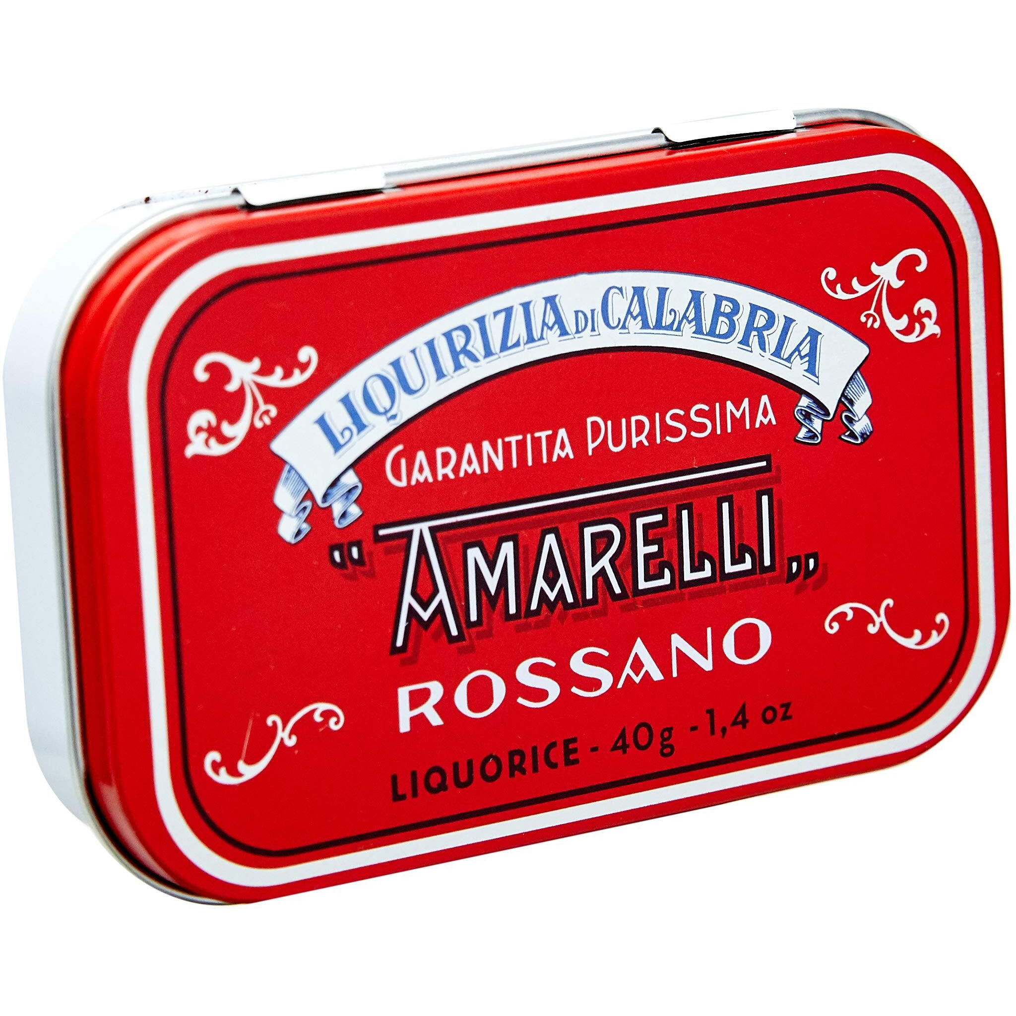 Amarelli, Rossa Liquorice Tin, 1.4 Ounce