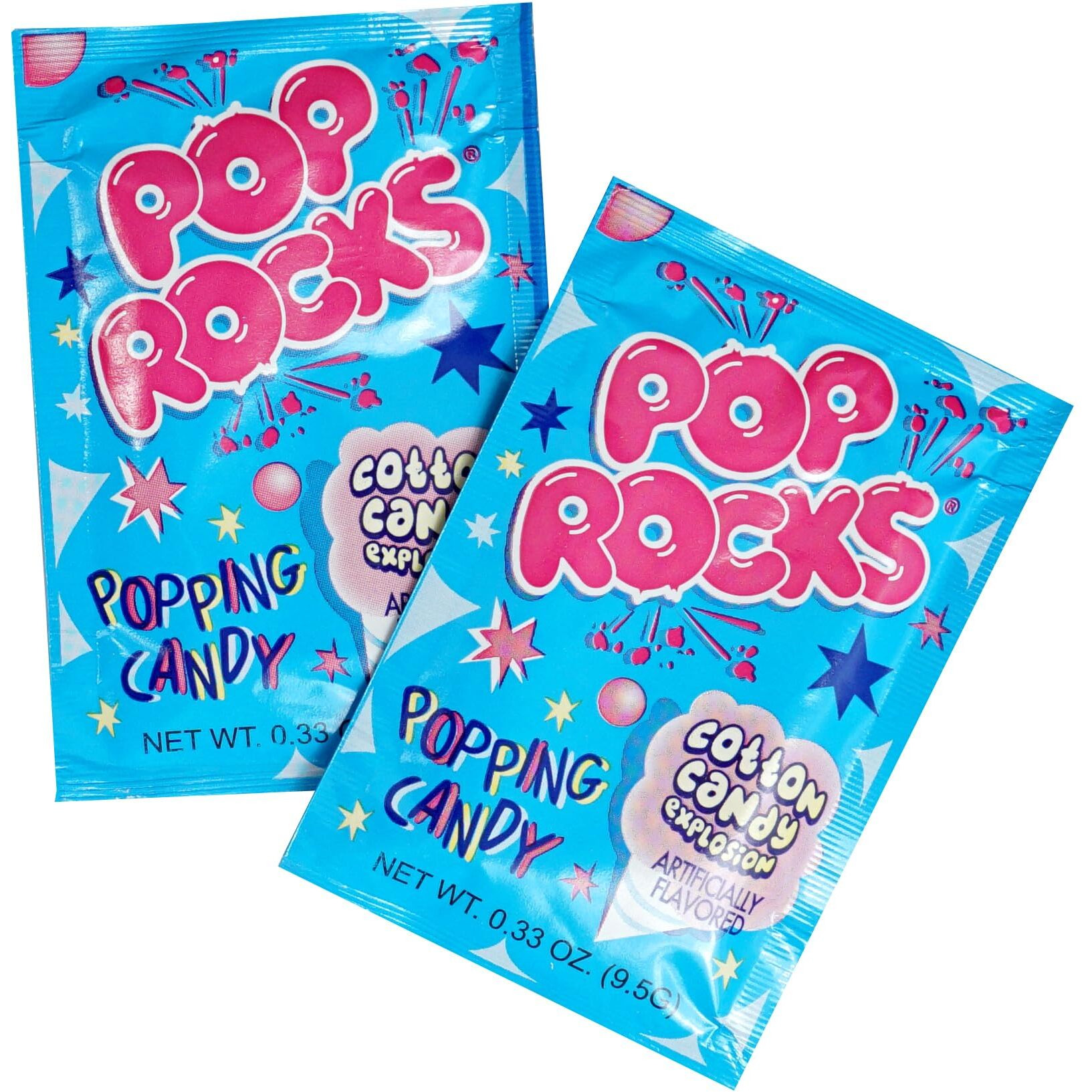 Pop Rocks Cotton Candy, 24 Pack, Fun Candy For Kids