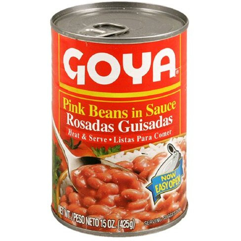 Goya Pink Beans In Sauce (Guisadas), 15-Ounce Units (Pack Of 6)