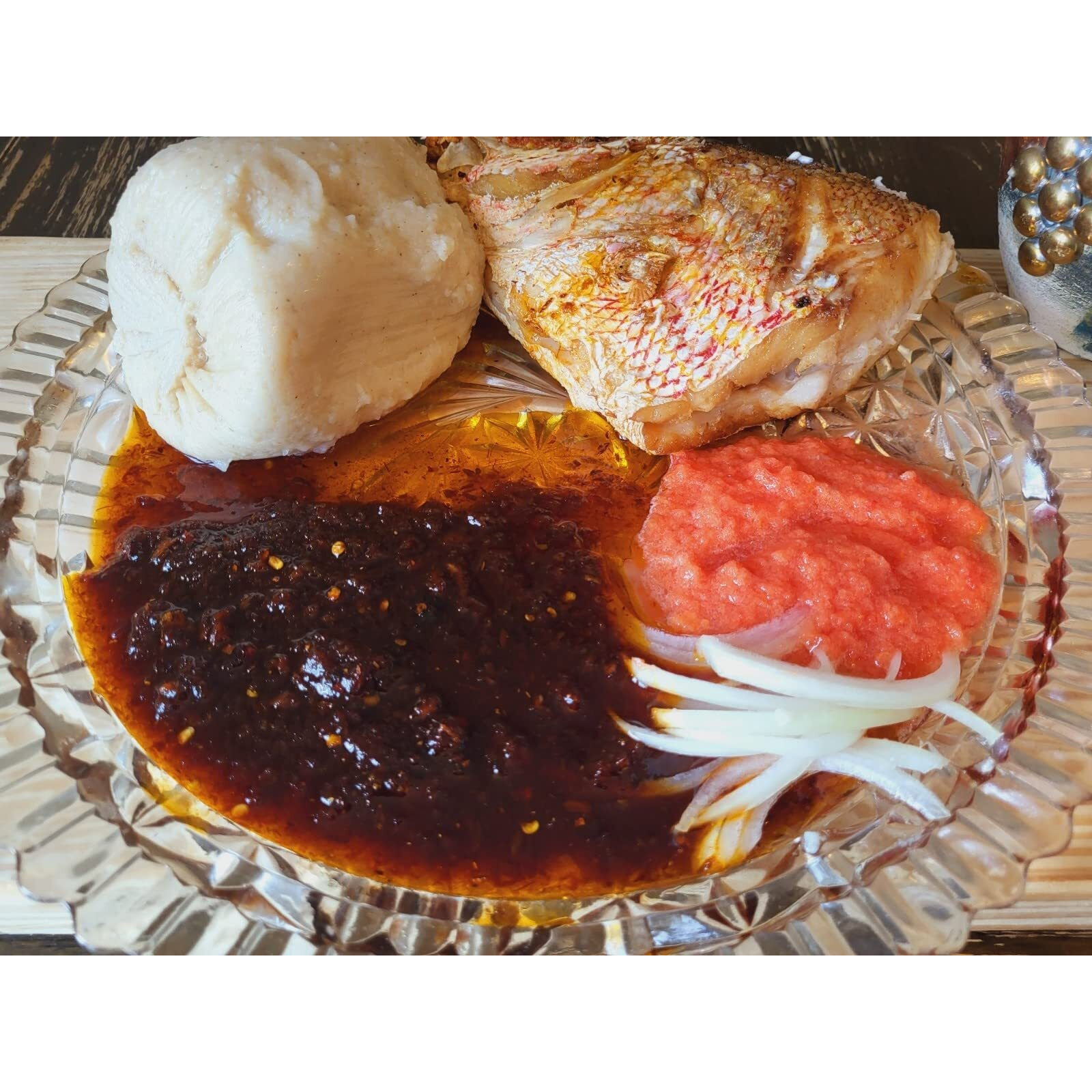 Shito Sauce/Seafood Condiment/Chili Sauce/Hot Pepper Sauce Very Spicy 16 Oz Jar