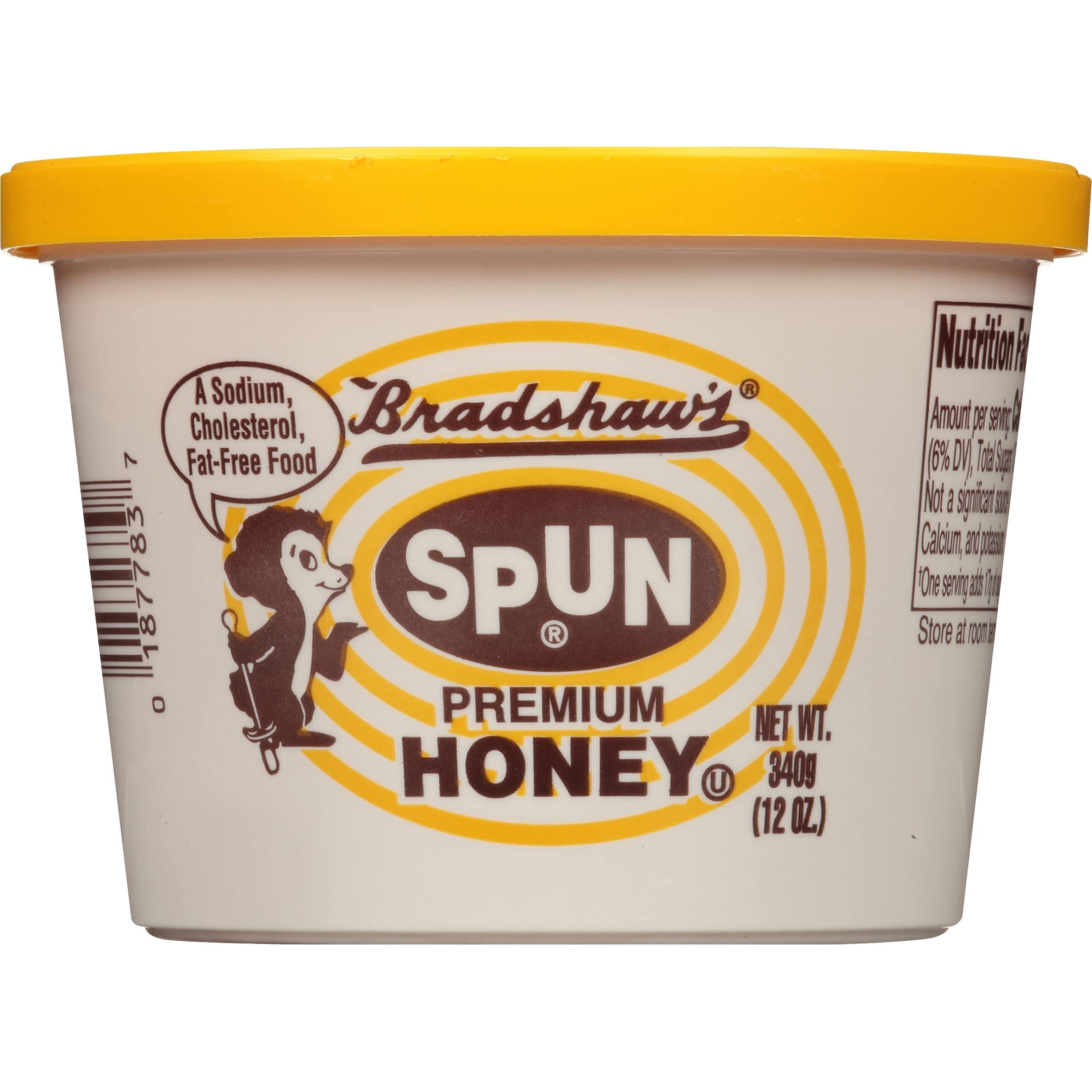 Bradshaws Spun Usa Clover Honey, 12 Ounce Bradshaws Premium Clover Honey From Usa Beekeepers
