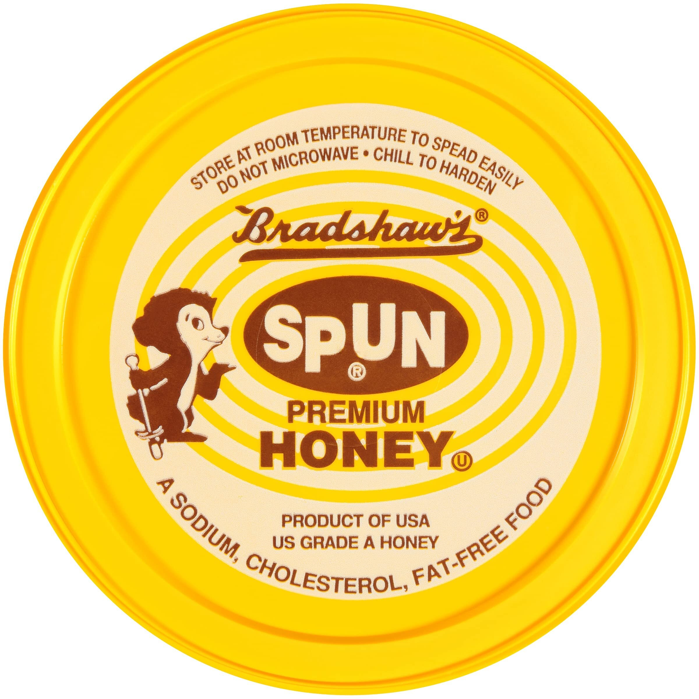 Bradshaws Spun Usa Clover Honey, 12 Ounce Bradshaws Premium Clover Honey From Usa Beekeepers