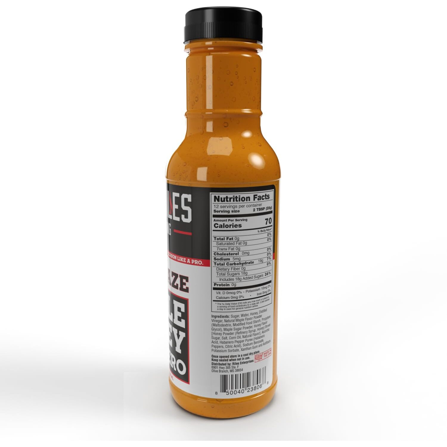 Heath Riles Maple Honey Habanero Bbq Glaze