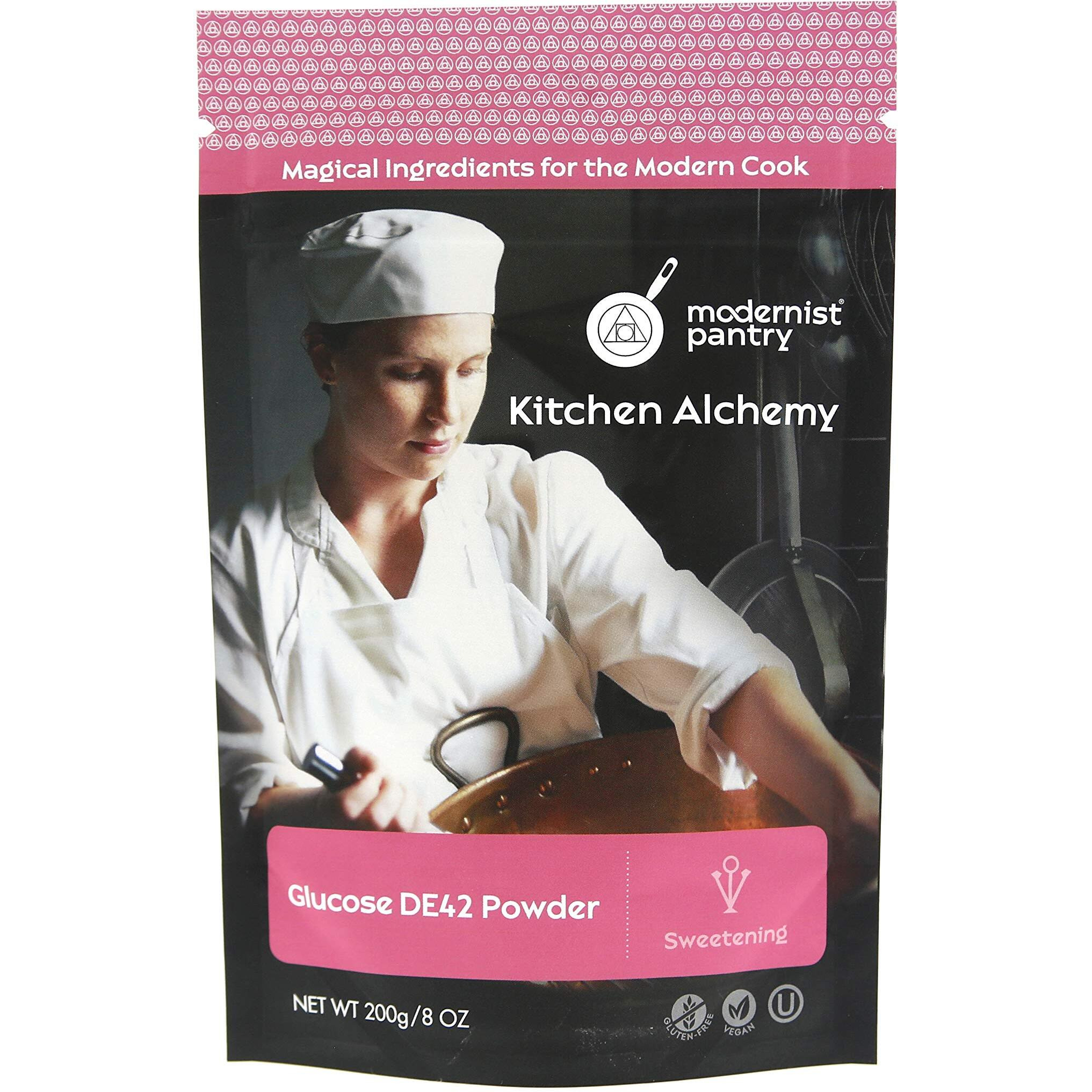 Pure Glucose De 42 Powder [Syrup Solids] Vegan Gluten-Free Ou Kosher Certified - 200G/7Oz