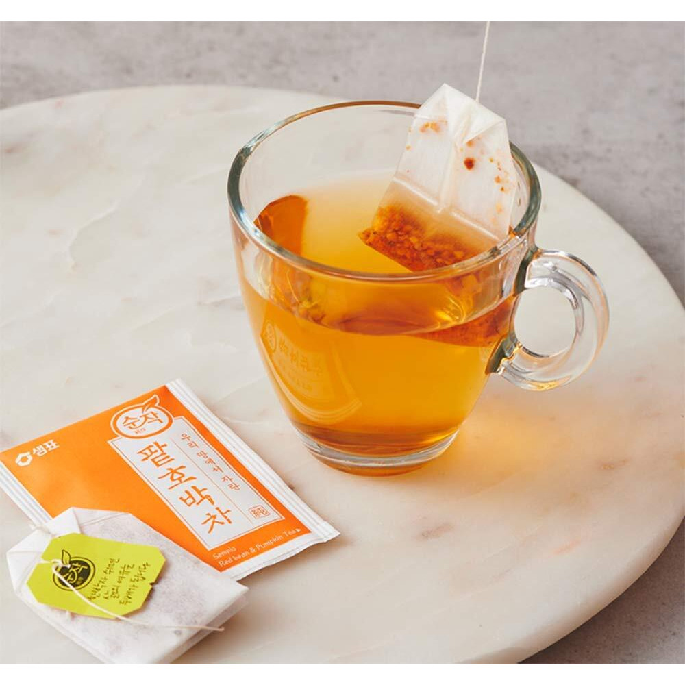 Raum Food 100 Percent Natural Organic Tea 0.7G X 40 T Tea Bags  (Red Bean & Pumpkin)