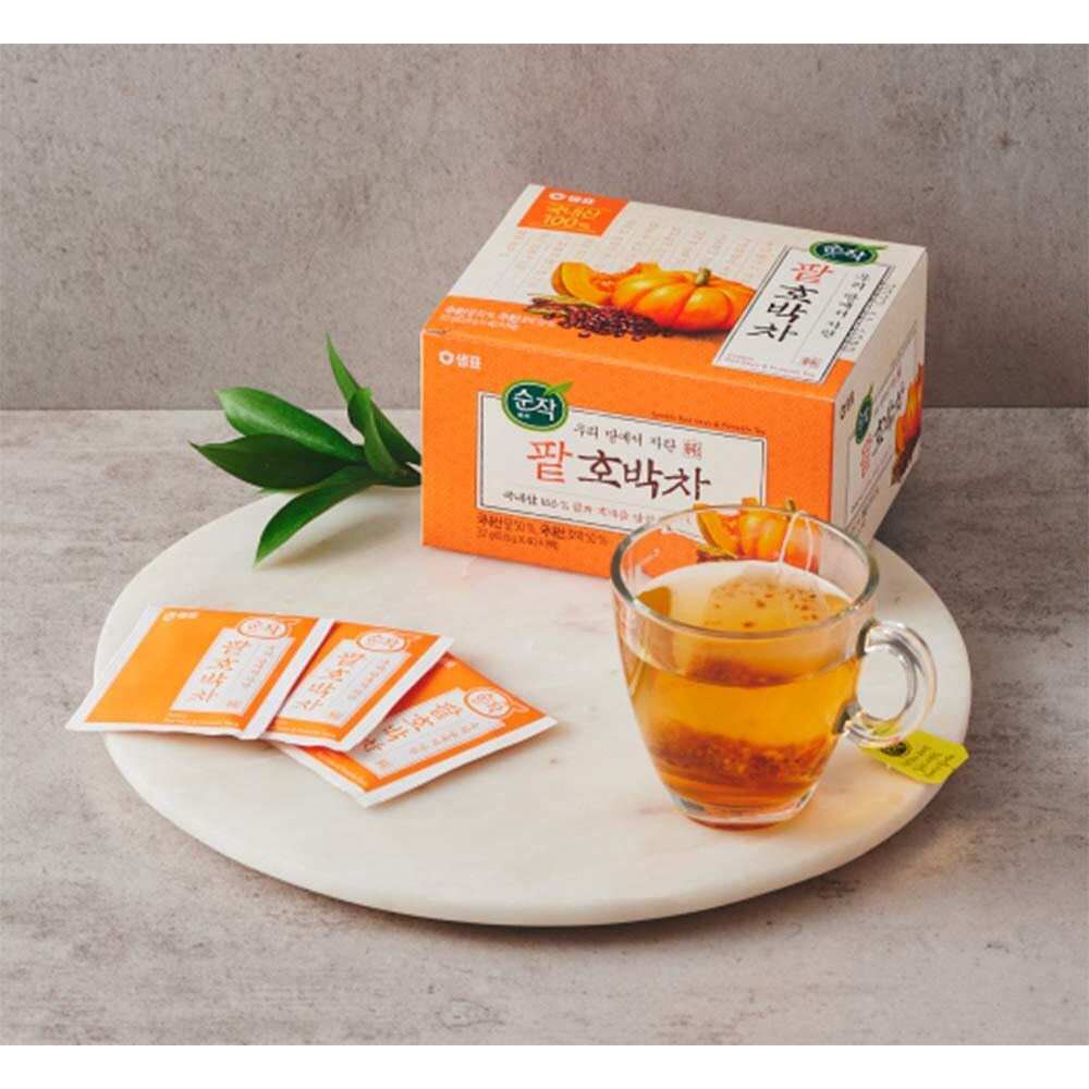 Raum Food 100 Percent Natural Organic Tea 0.7G X 40 T Tea Bags  (Red Bean & Pumpkin)