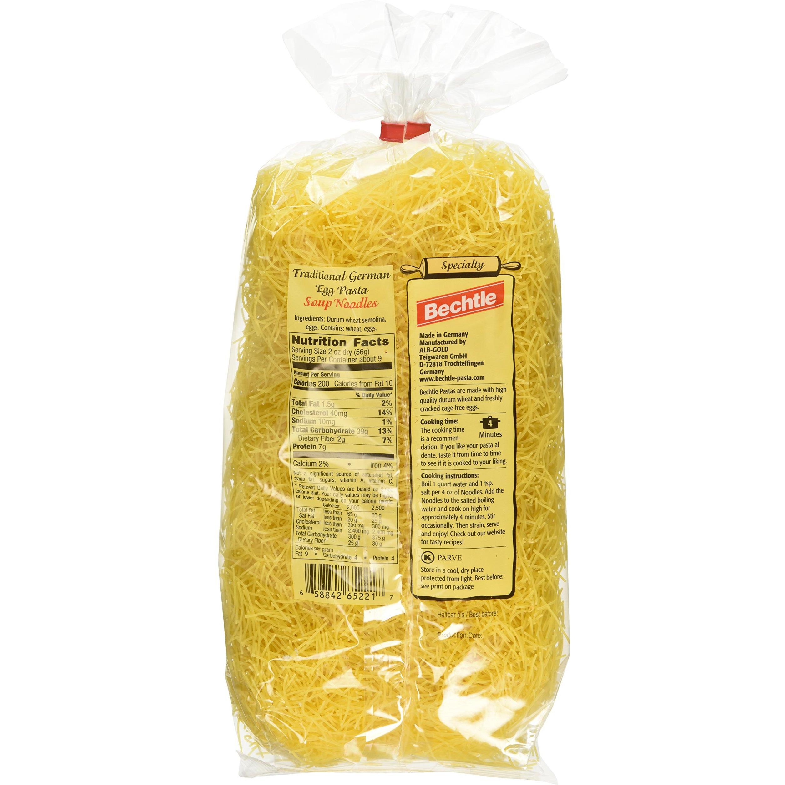 Bechtle German Egg Noodles - Thin ( 17.6 Oz )