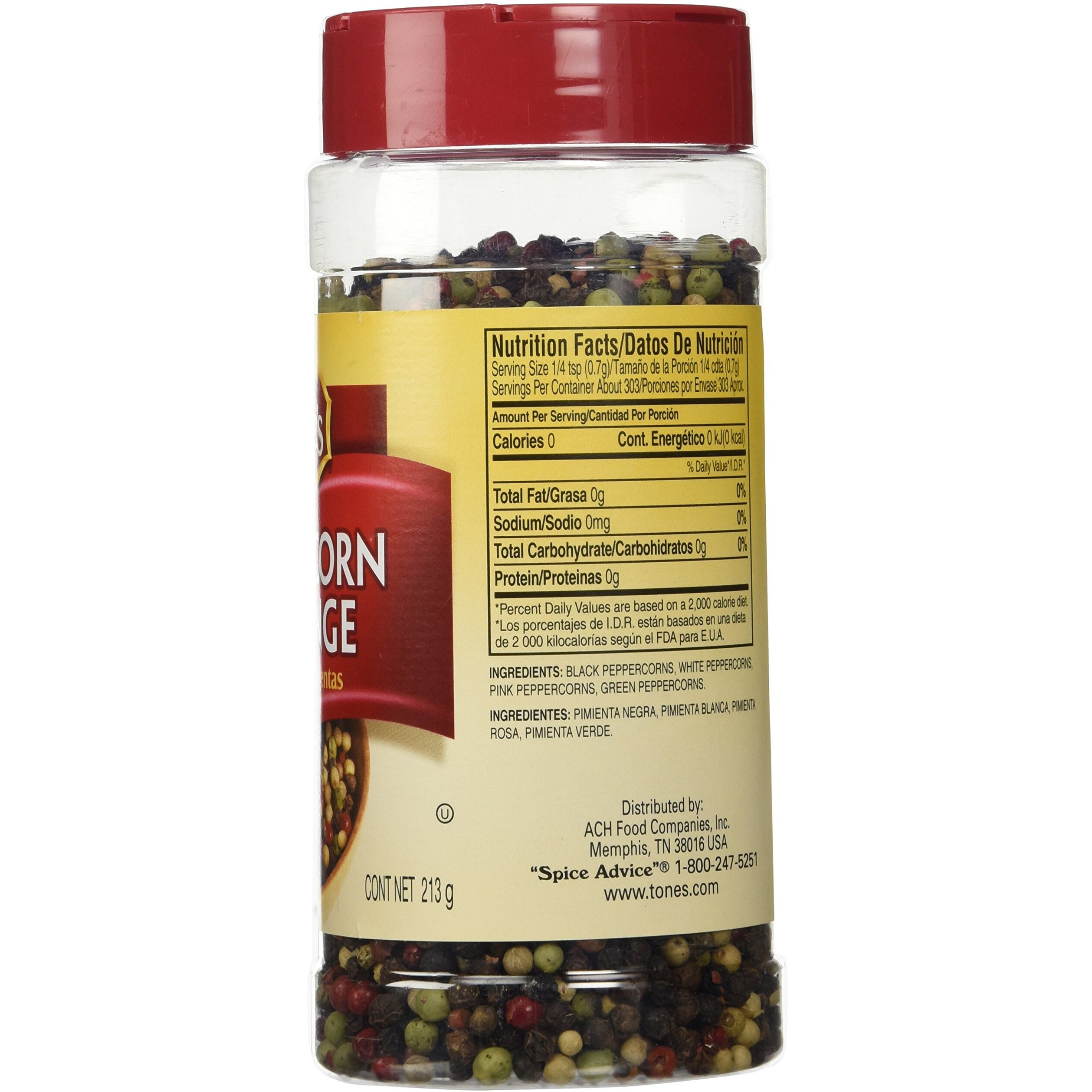 Tone's Peppercorn Melange, 7.50 Ounce