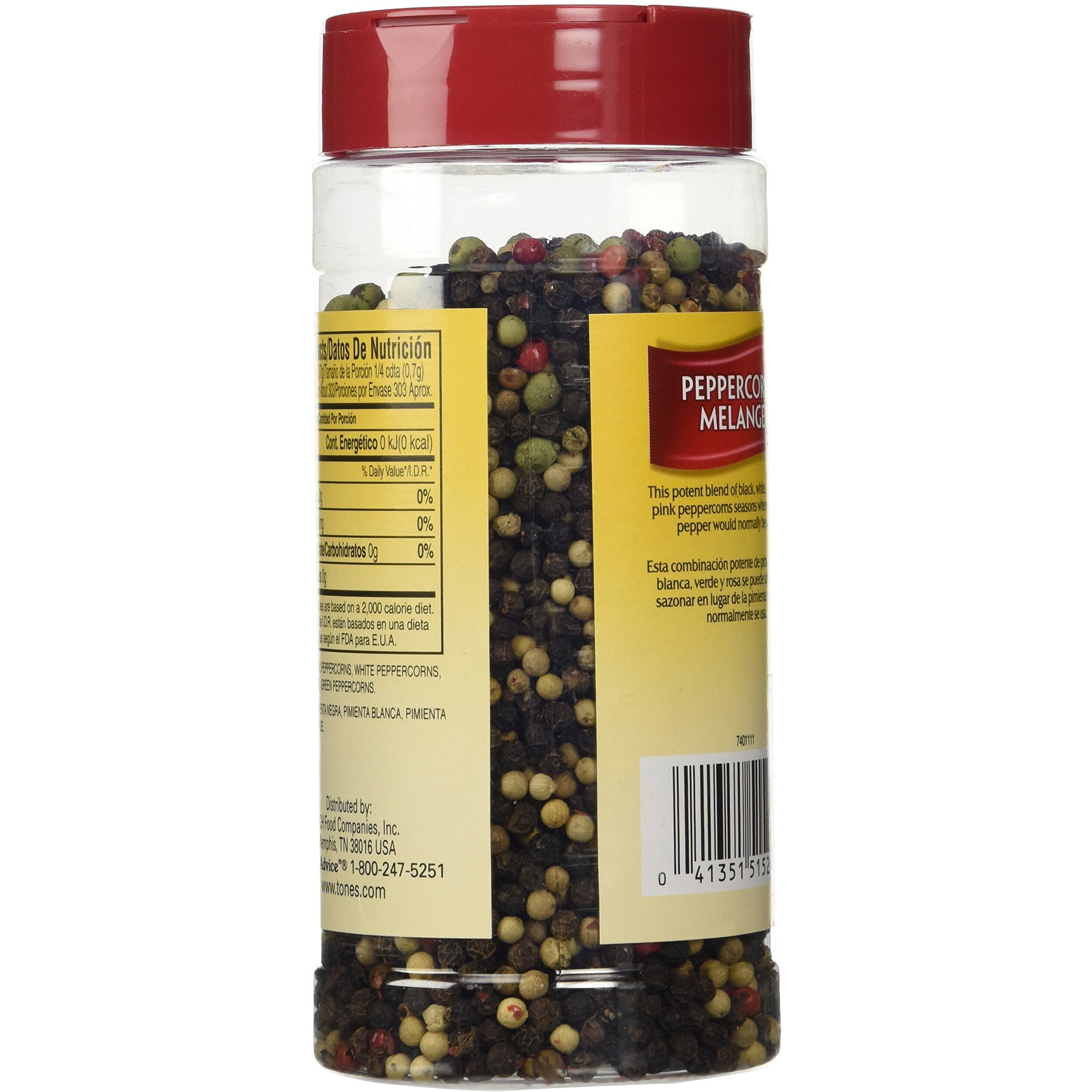 Tone's Peppercorn Melange, 7.50 Ounce