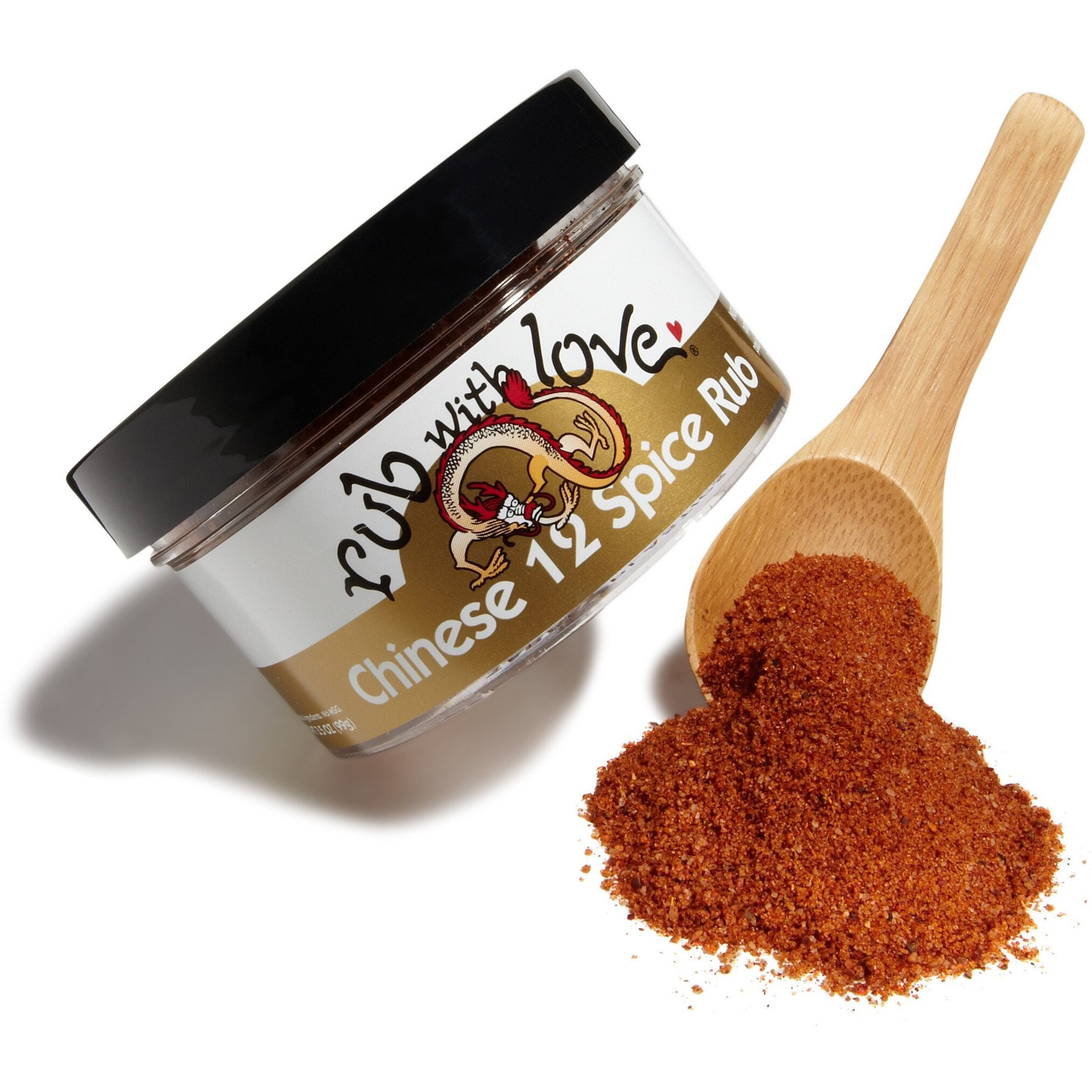 Rub With Love Chinese 12 Spice Rub By Tom Douglas, 3.5 Ounce