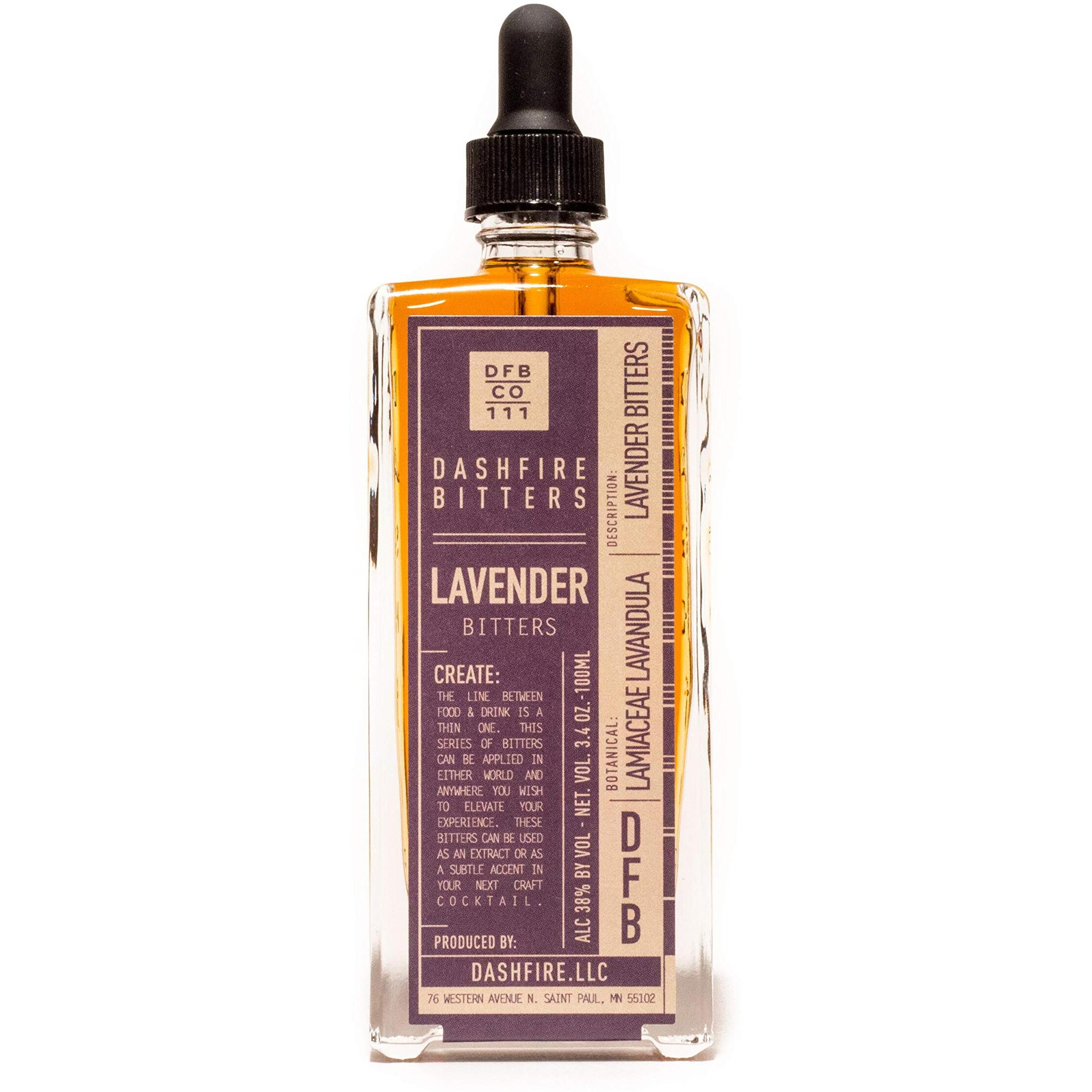 Dashfire Lavender Cocktail Bitters 100Ml Bottle