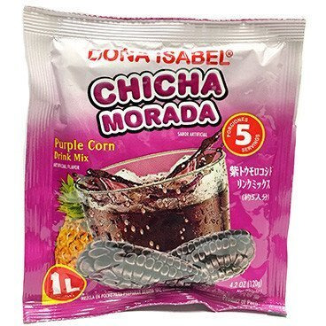 Dona Isabel Chicha Morada - Purple Corn - Beverage Mix - Peruvian Drink - 4.2 Oz.