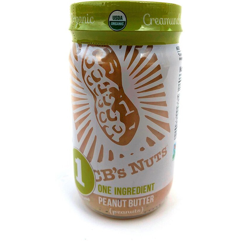 Cb's Nuts Usa Grown Organic Creamunchy 1 Ingredient Peanut Butter (1 Pack)