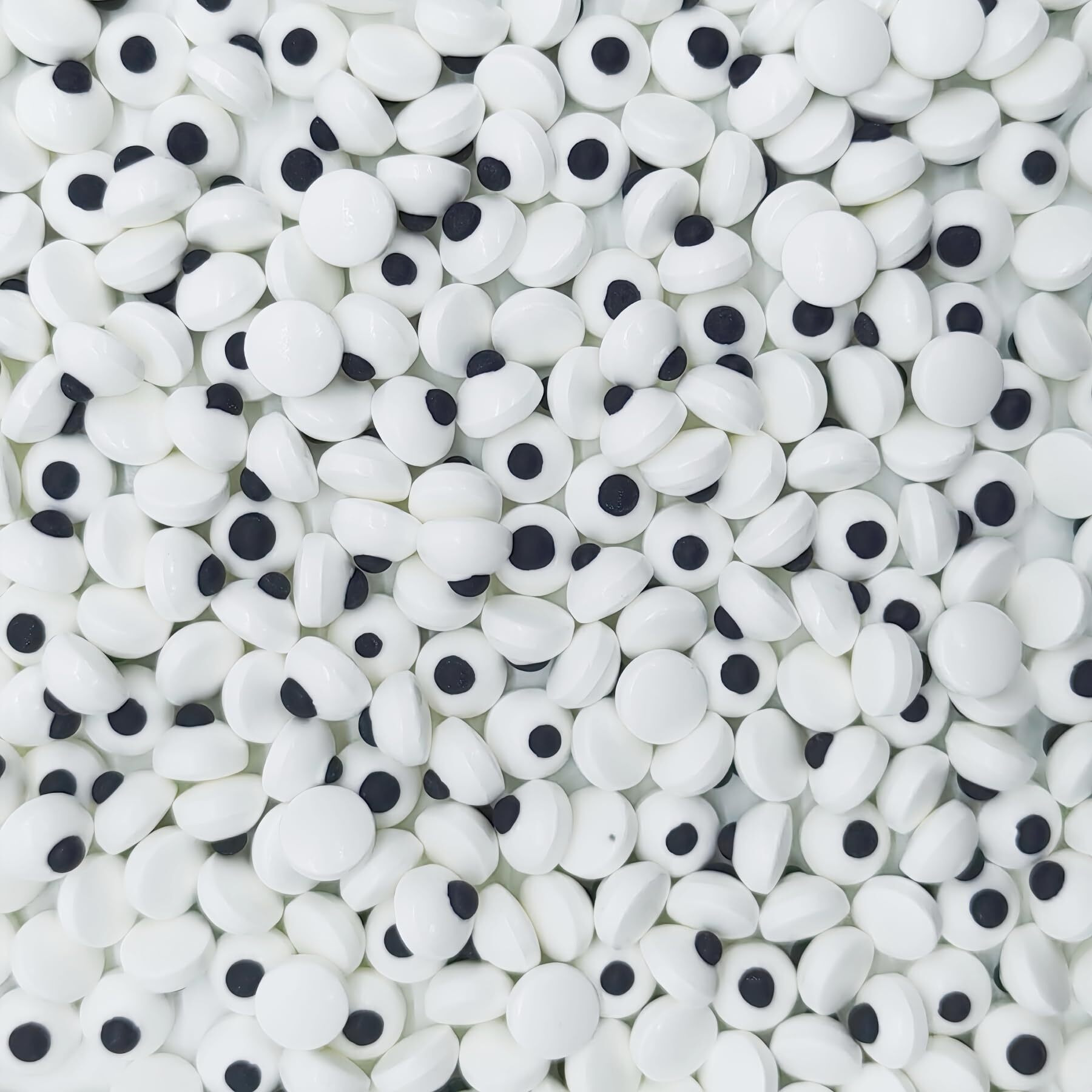 10Mm Small Candy Eyes For Decorating Edible Candy Eyes Eyeballs Halloween Sprinkles For Cake Decorations, Baking, Ice Cream, Cookies, Cupcake Topper 3Oz