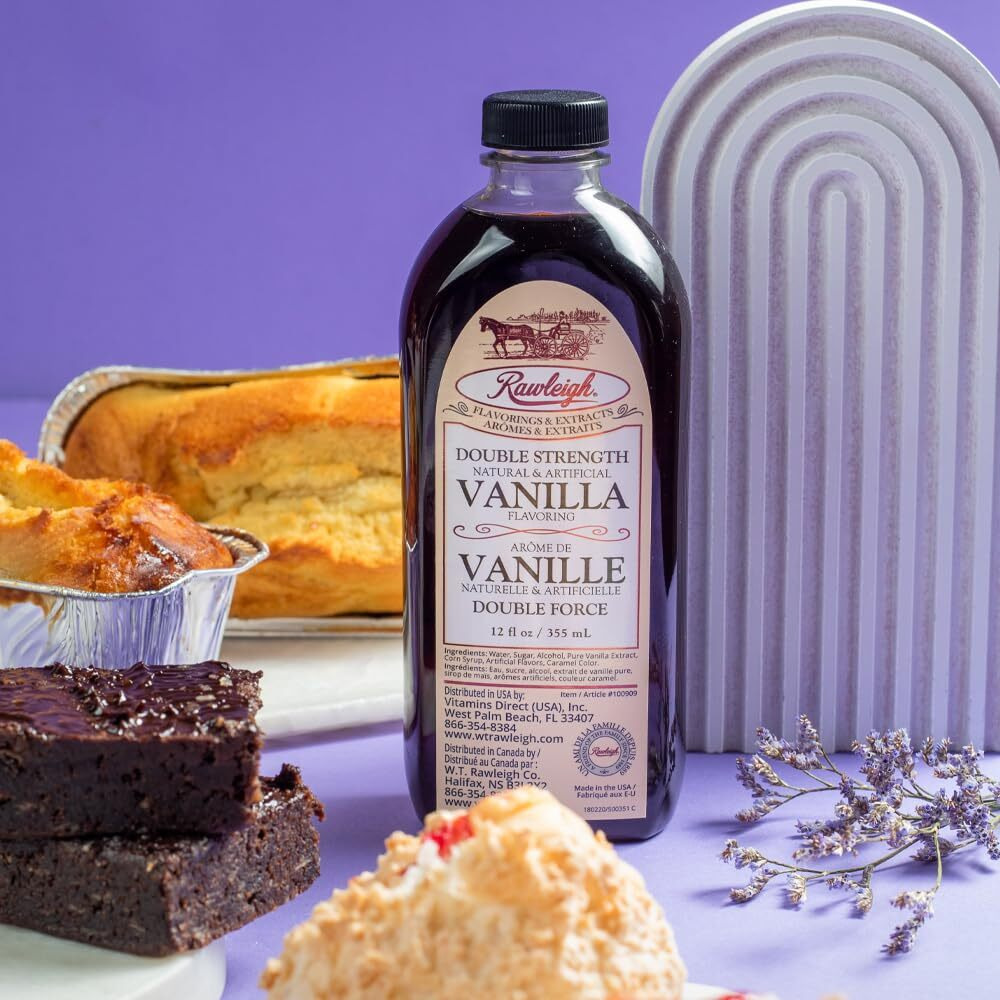 Rawleigh Double Strength Vanilla Flavoring 12 Fl Oz / 355Ml - Pack Of 1