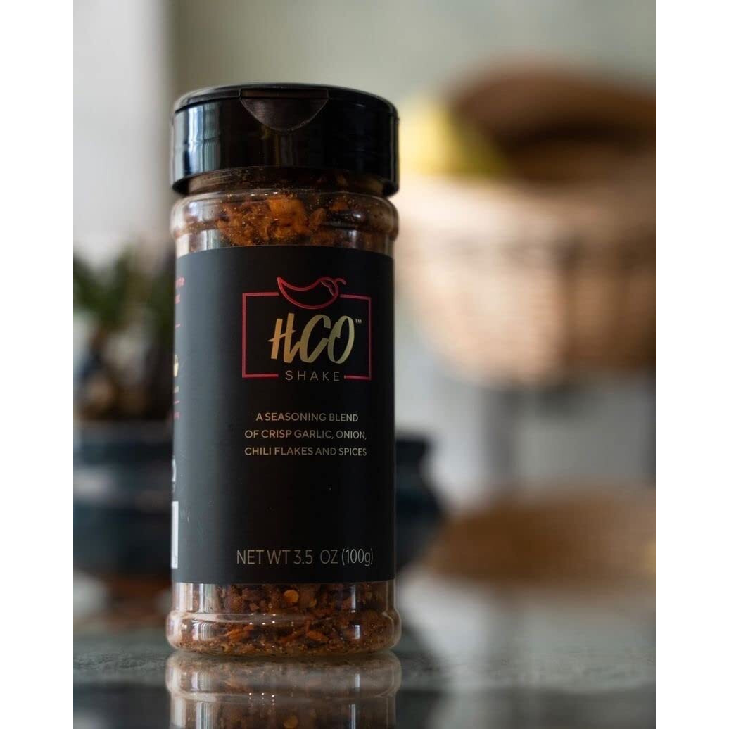 Hco Shake By Hot Crispy Oil | Say Good-Bye To Boring Red Pepper Flakes An All-Purpose Seasoning Blend Of Crisp Garlic, Onion, Chili Pepper Flakes, And Spices.
