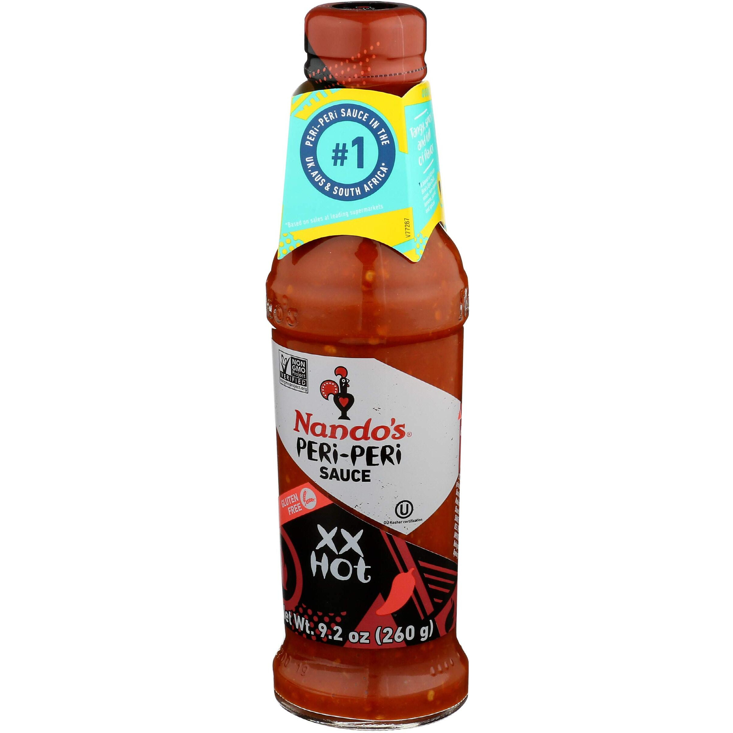 Nando's Peri-Peri Sauce, Extra Hot, 9.1 Oz