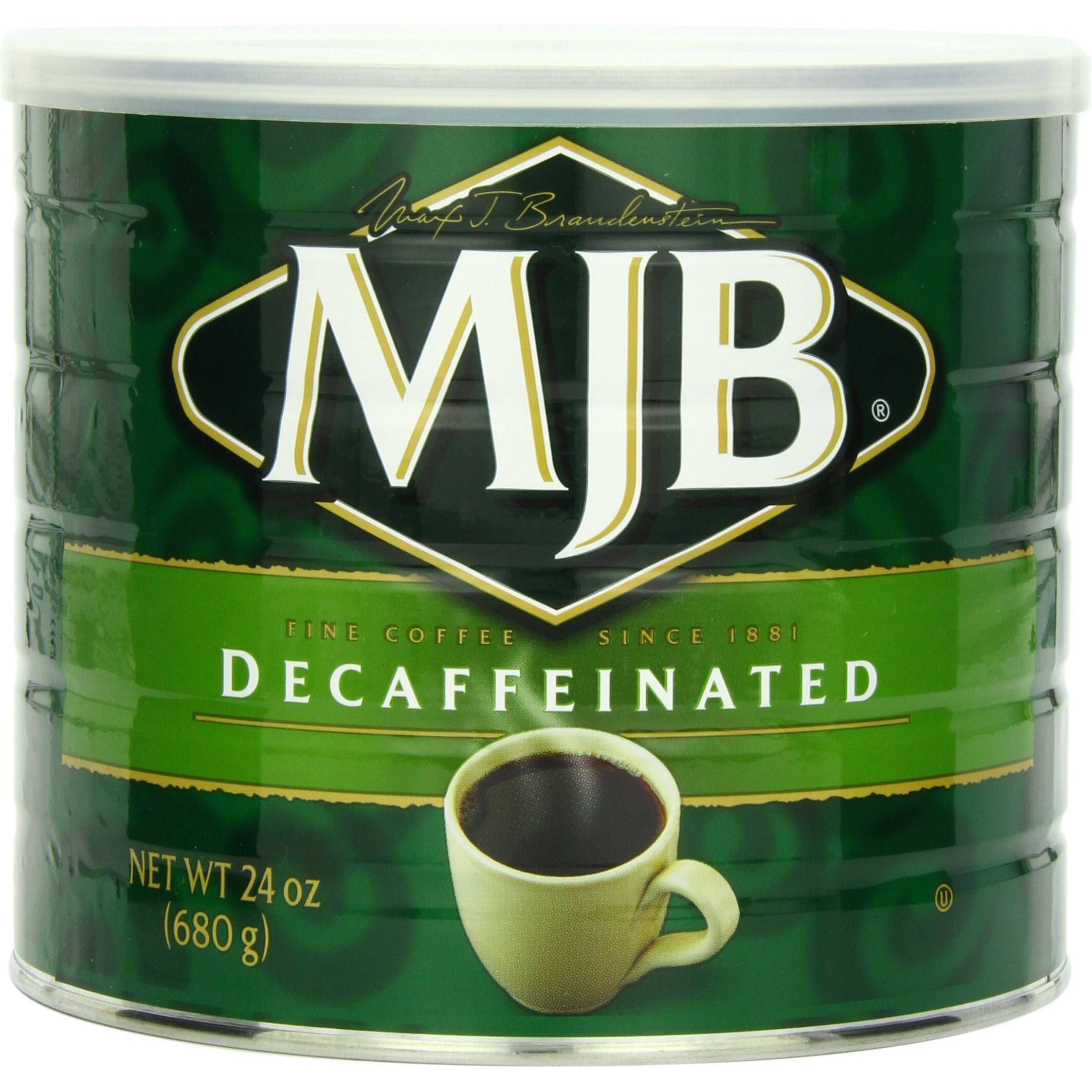Mjb Coffee, Premium Decaf Ground Coffee, Medium Roast, 24 Ounce