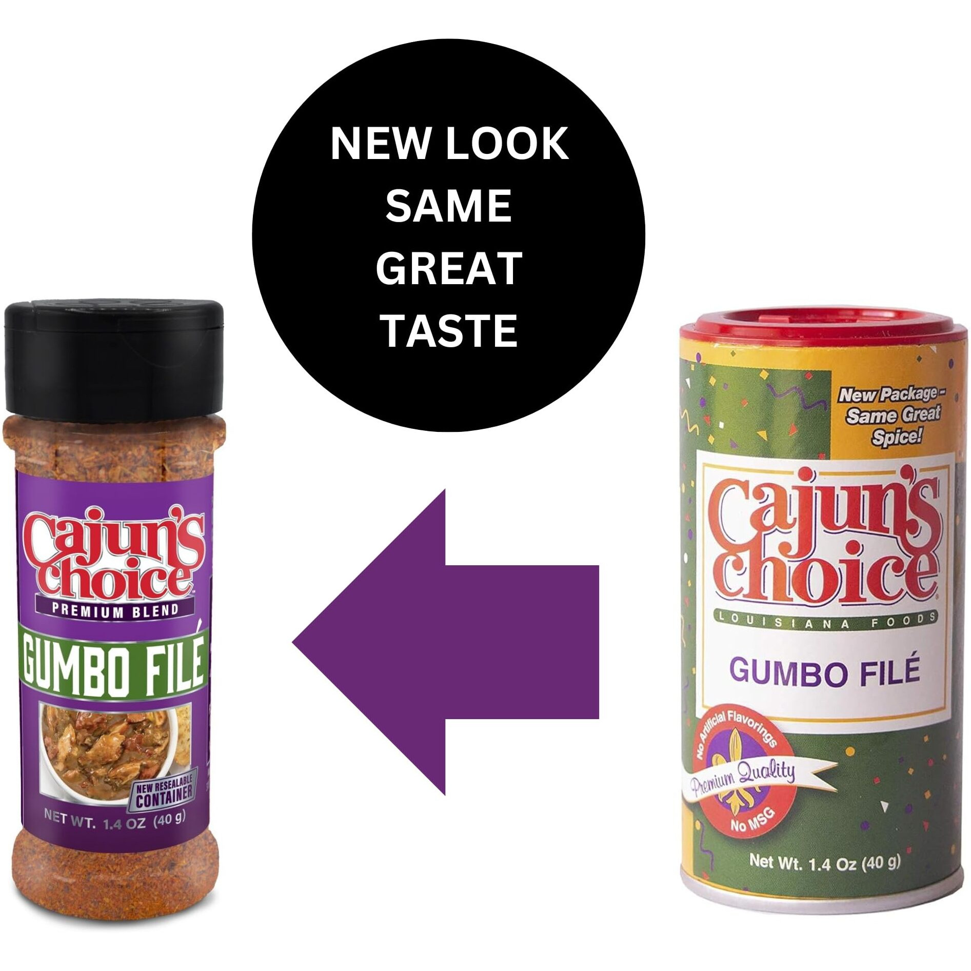 Cajun's Choice Gumbo File - Authentic Cajun Spice For Gumbo, Jambalaya, And Other Louisiana Dishes - Adds Thickening And Aromatic Flavor (Pack Of 2)