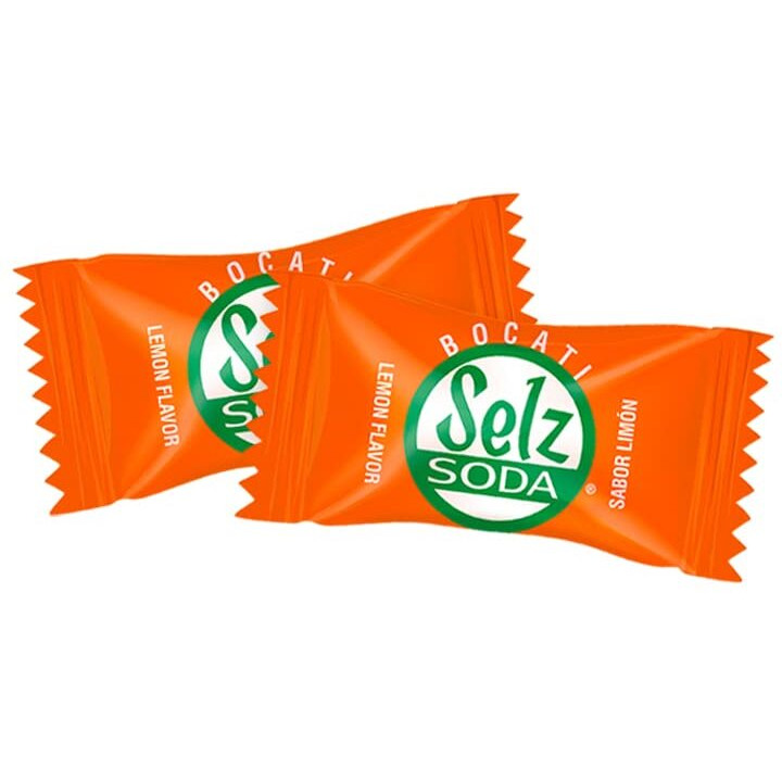 Selz Soda Lemon Powder Filled Hard Candy 14.82 Oz By Selz Soda