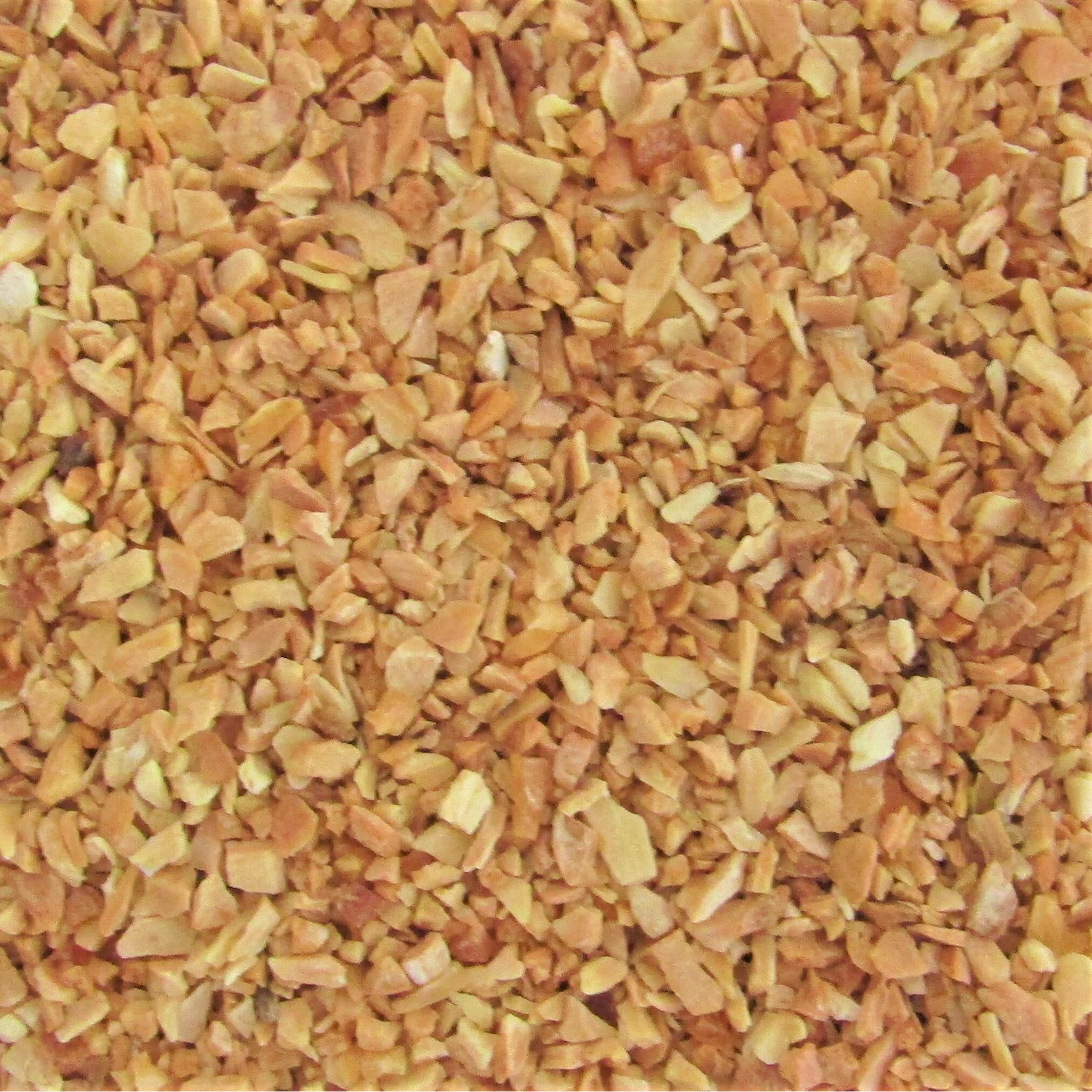 Toasted Minced Garlic By Its Delish, 1 Lb (16 Oz Bag) - Premium Quality Fresh Dry Roasted Chopped Garlic For Cooking, Baking, Topping - No Preservatives, No Artificial Flavor Added, Certified Kosher