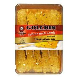 Saffron Rock Candy With Stick, 8Oz