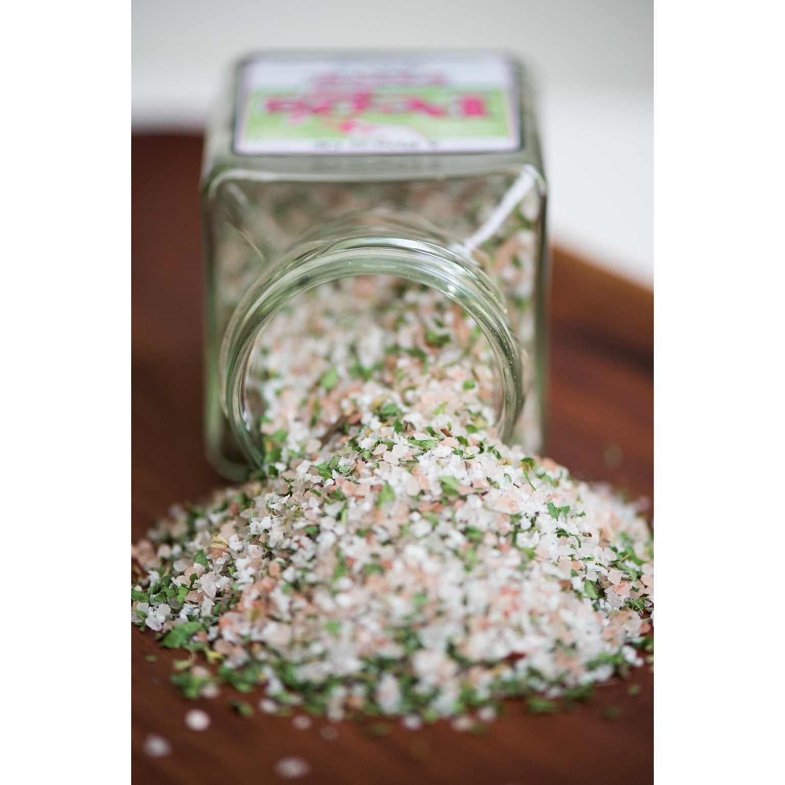 Peg's Pink Salt Seasoned Salt - Gourmet Seasoning - All Purpose For Cooking - Salt With Herbs And Spices (6 Oz)