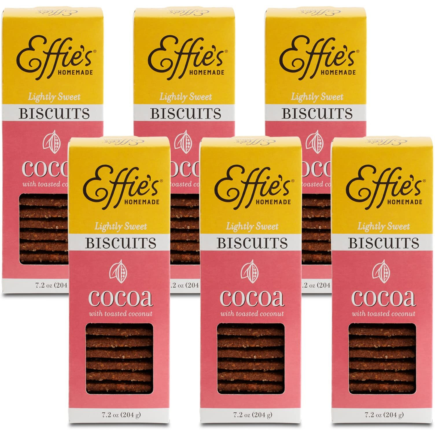 Effie's Homemade Biscuits - Cocoa - 6 Pack