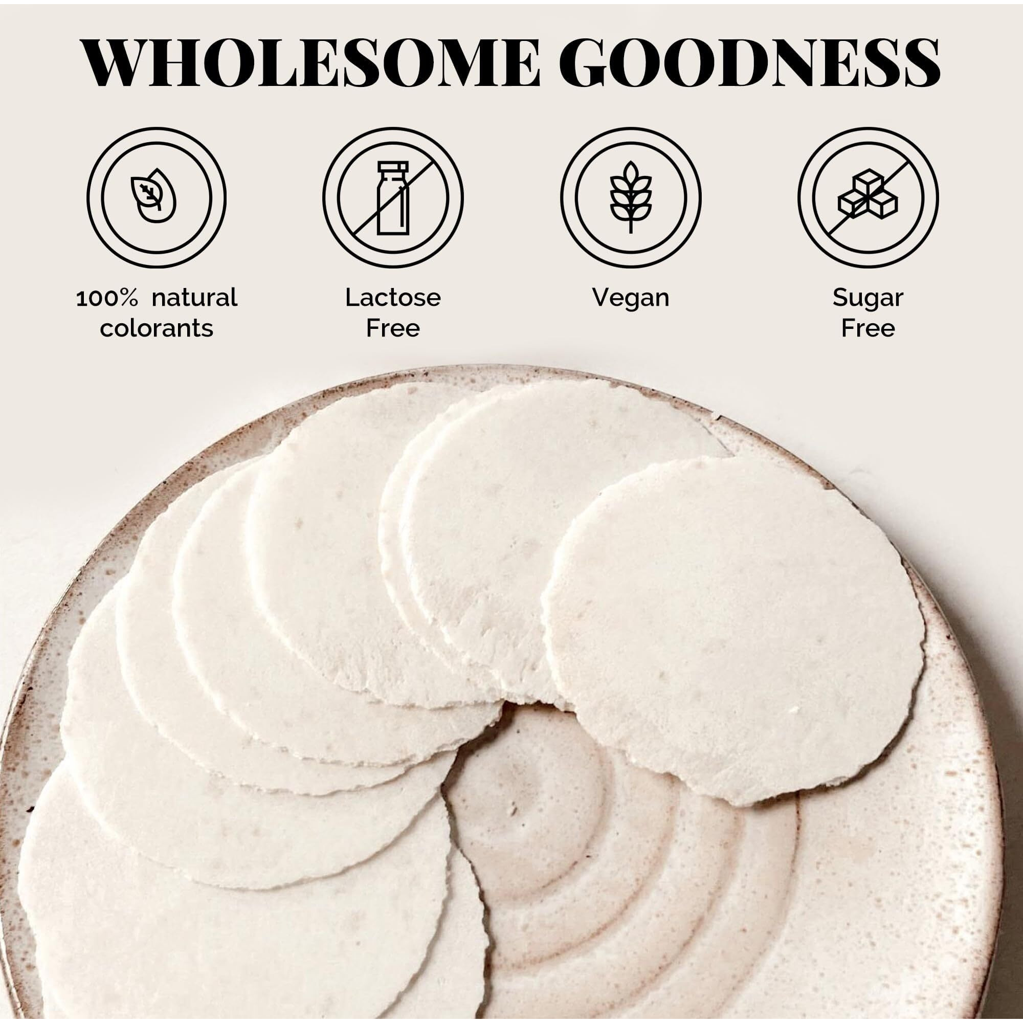 Kalan Amaranth Flour Wafer Thins, Vegan And Sugar-Free, Pack Of 6