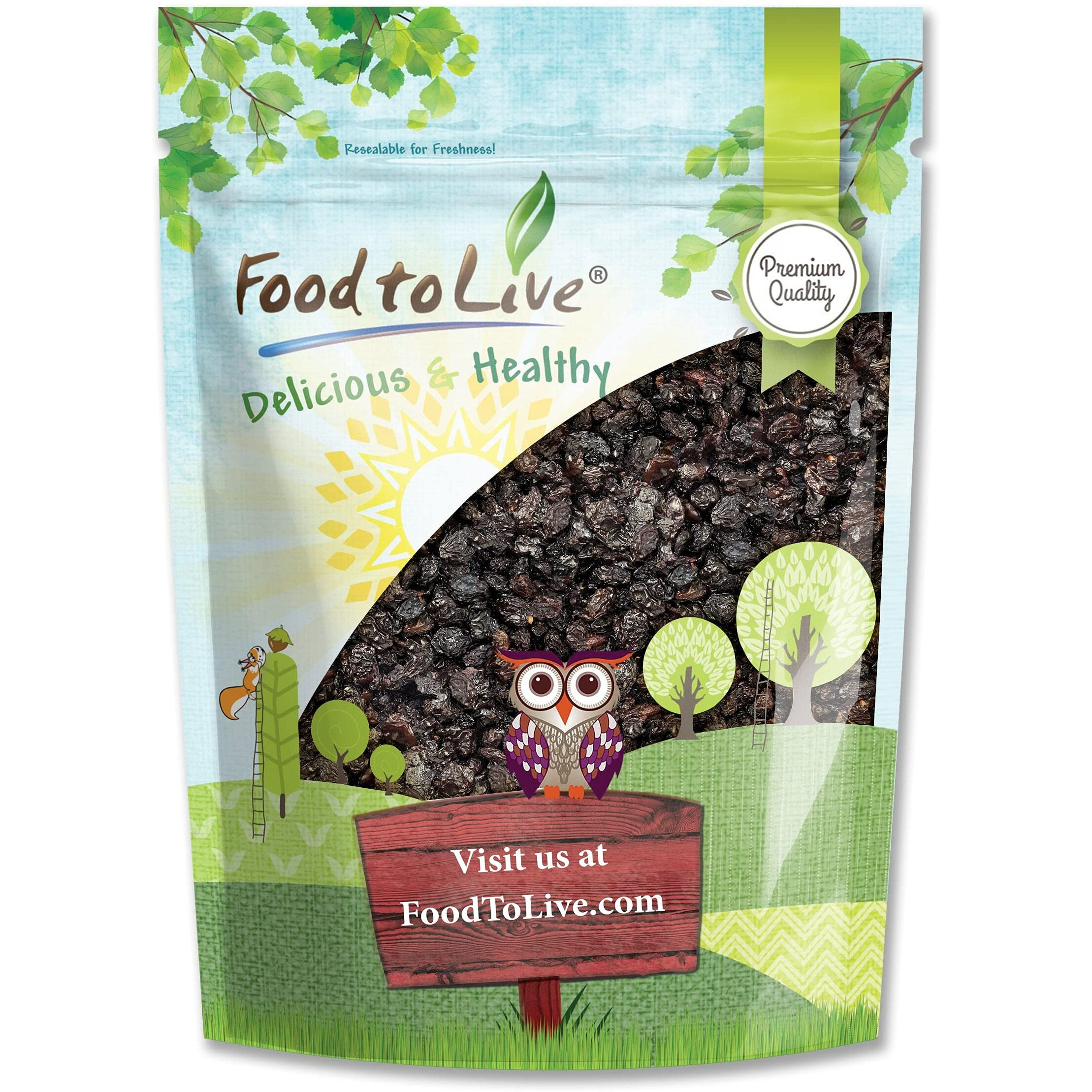California Zante Currant Raisins, 1 Pound - Sun-Dried Seedless Grapes, Unsweetened, Unsulfured, No Added Oil, Vegan, Kosher, Bulk. Tangy-Sweet, Chewy, And Meaty. Great For Healthy Trail Mix Snack