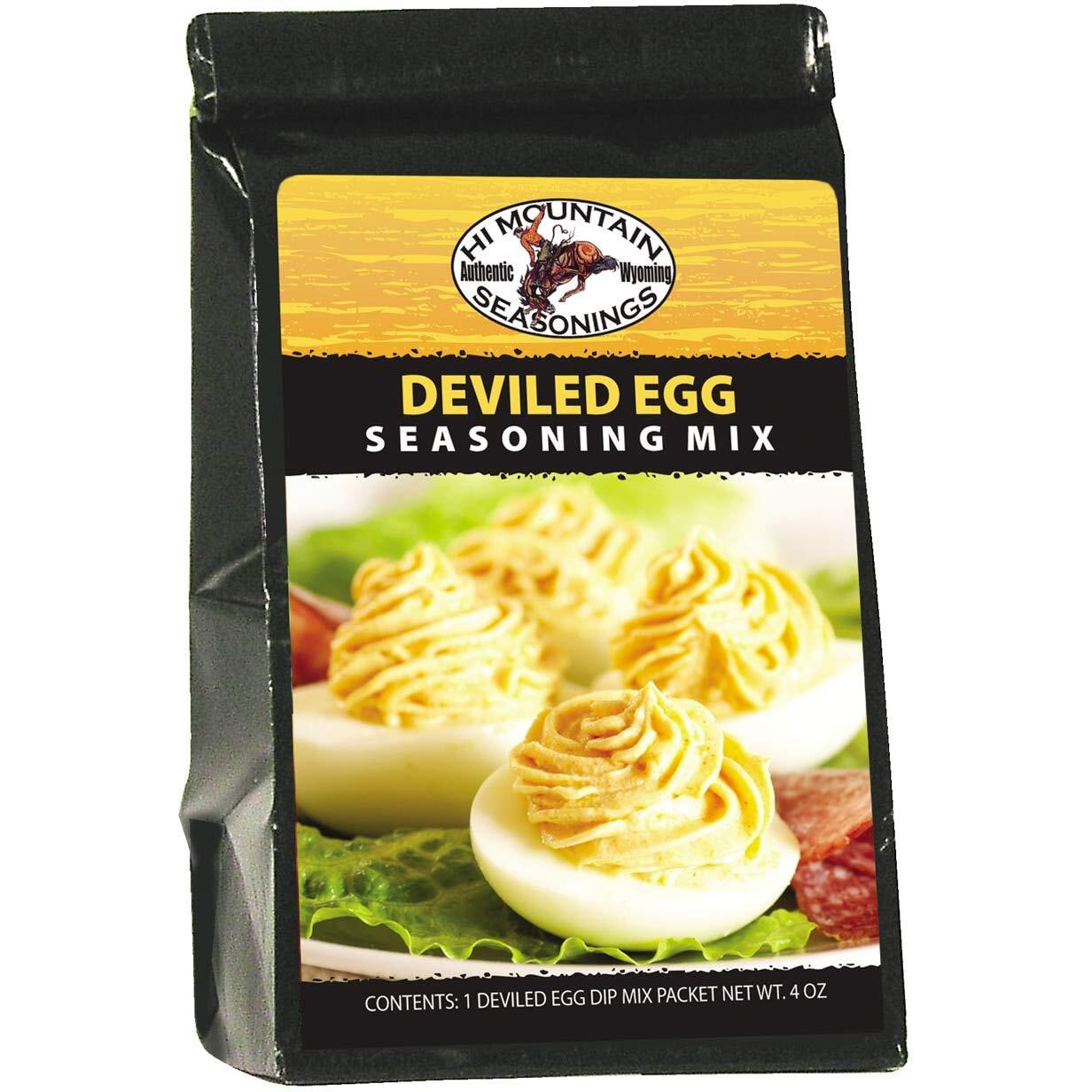 Hi Mountain Seasonings - Deviled Egg Seasoning Mix. Create Delicious & Flavorful Deviled Eggs