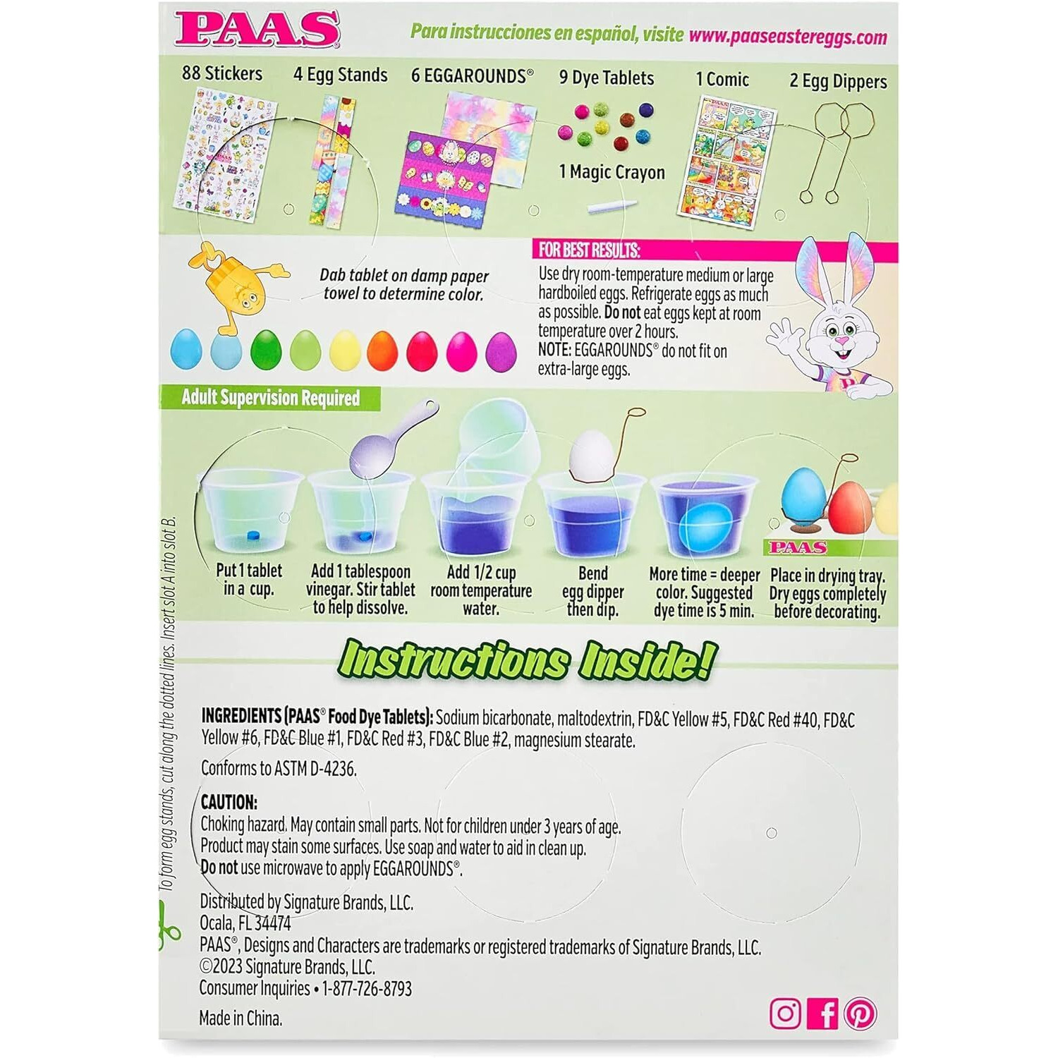 Paas Deluxe Easter Egg Decorating Kit (Set Of 2) - America's Favorite Easter Tradition