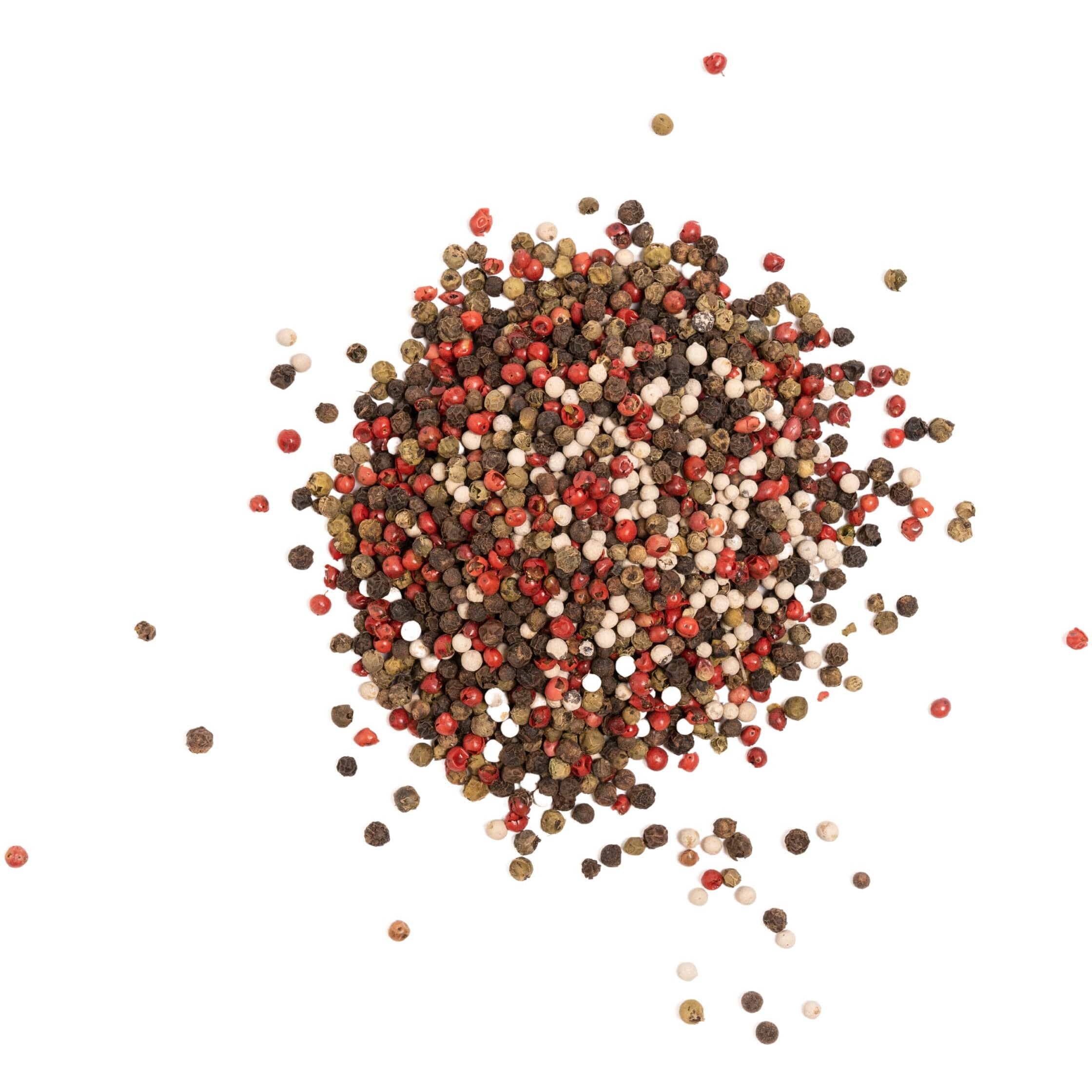 Eastanbul Rainbow Whole Peppercorns For Grinder Refill 1Lb, Peppercorns Whole Rainbow White, Green, Red, Black Pepper For Grinder Refill, Peppercorn Medley, Mixed Peppercorns, Assorted Peppercorns