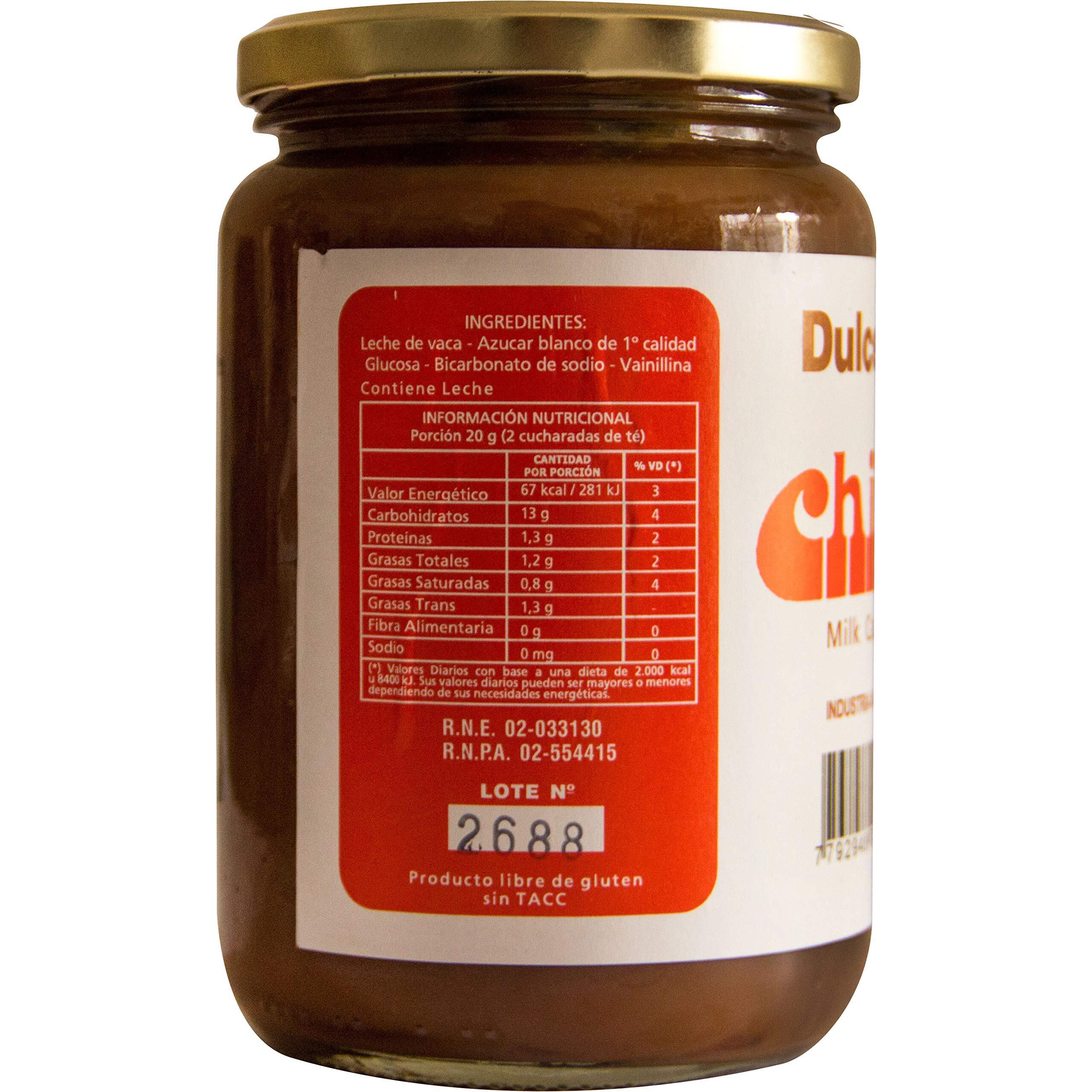 Dulce De Leche Chimbote, Premium Artesanal (Handmade) Traditional, Made In Argentina.