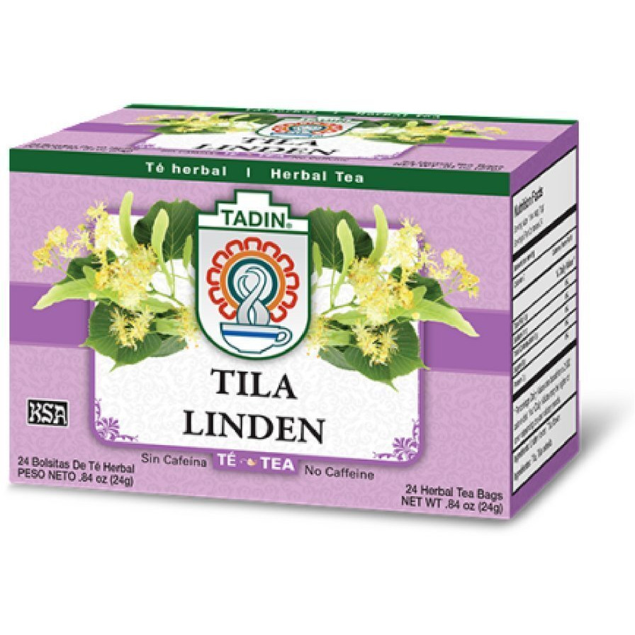 Tadin Tila Herbal Tea, Linden 24 Ea (Pack Of 2)