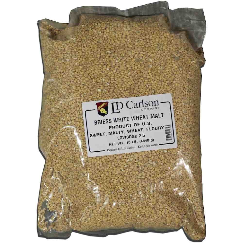 Briess 1939B White Wheat Malt 2.5L - 10 Lb